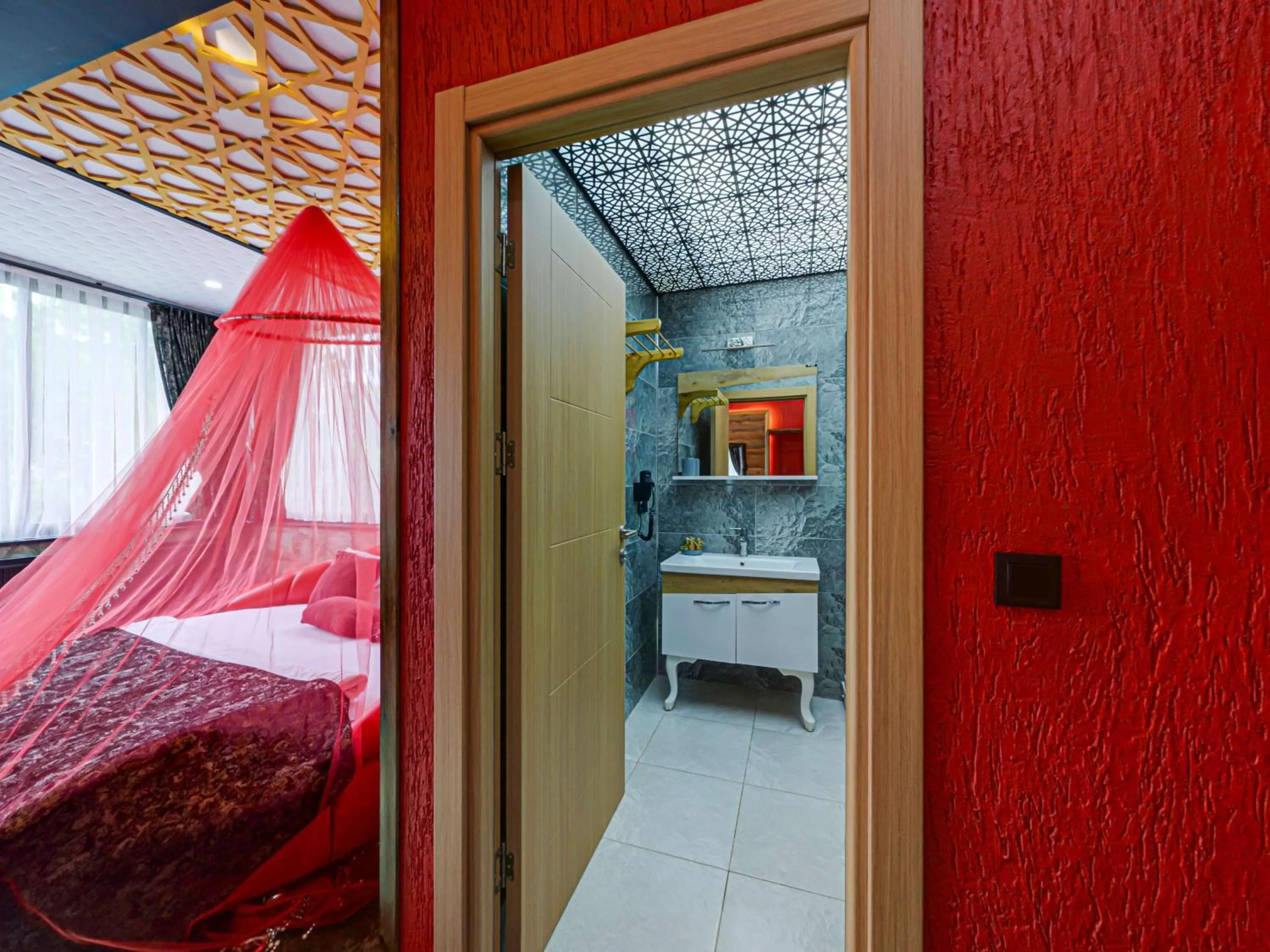 Bed in Mcora Tatil Köyü