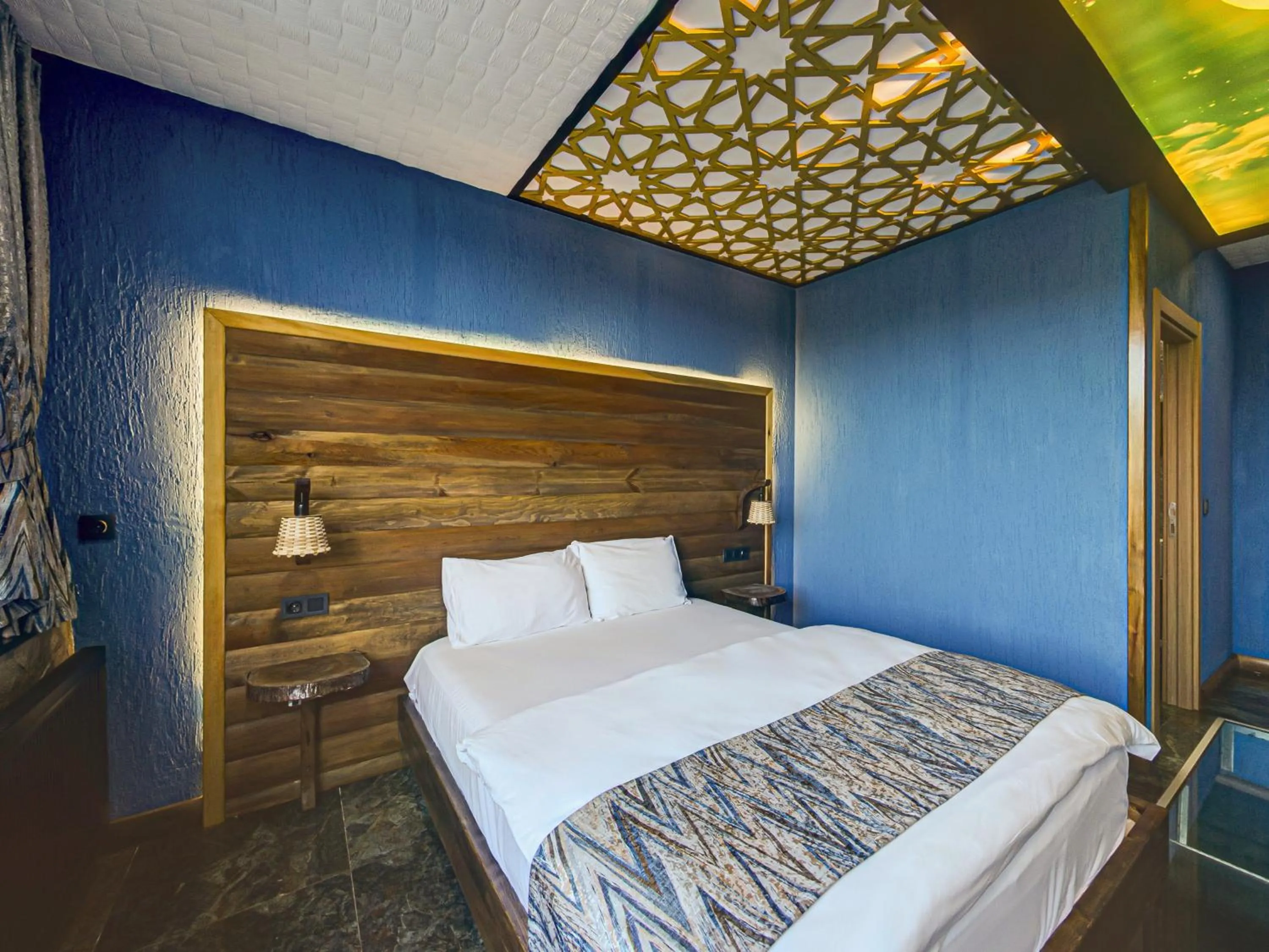 Bed in Mcora Tatil Köyü