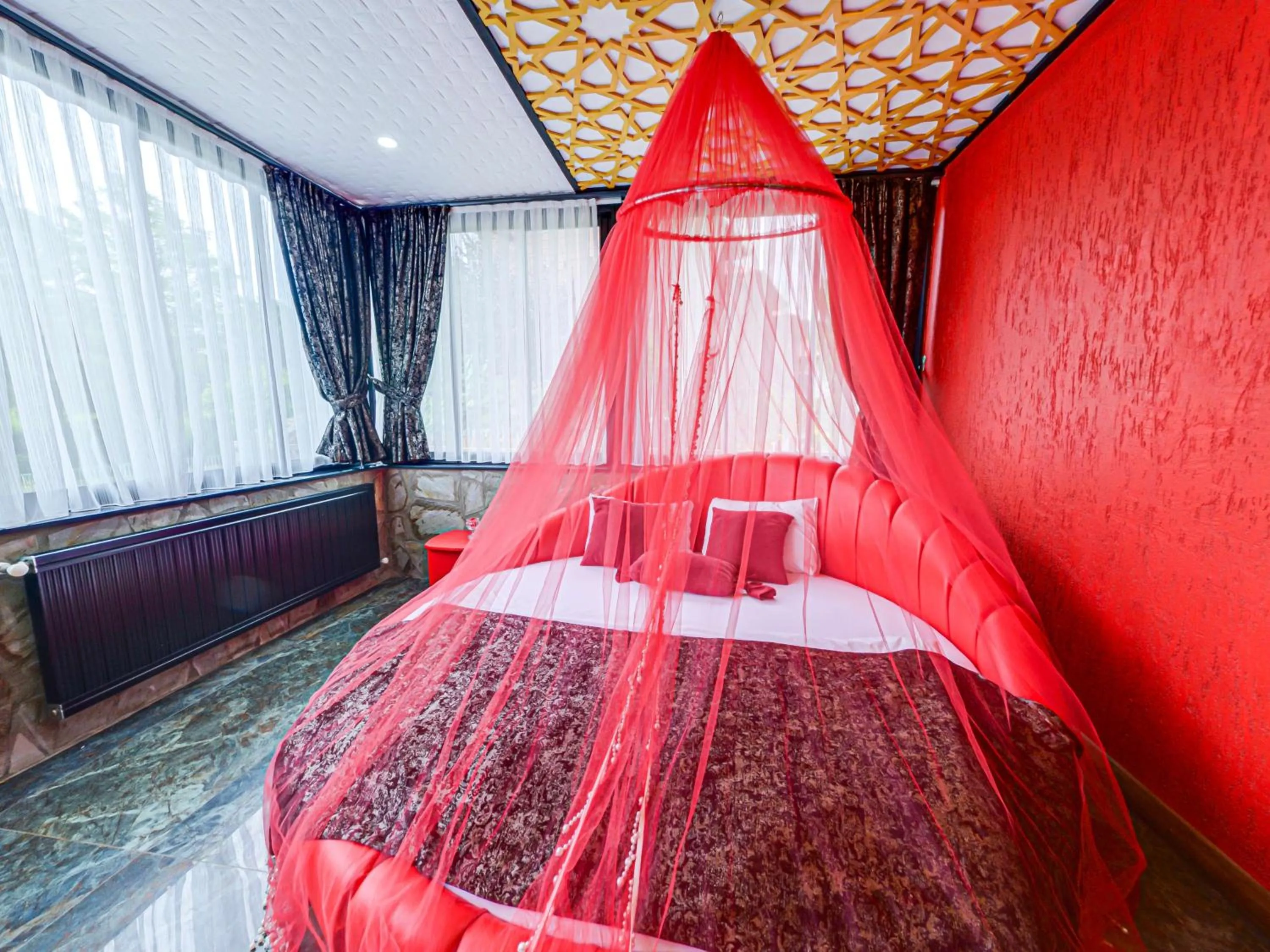 Bed in Mcora Tatil Köyü