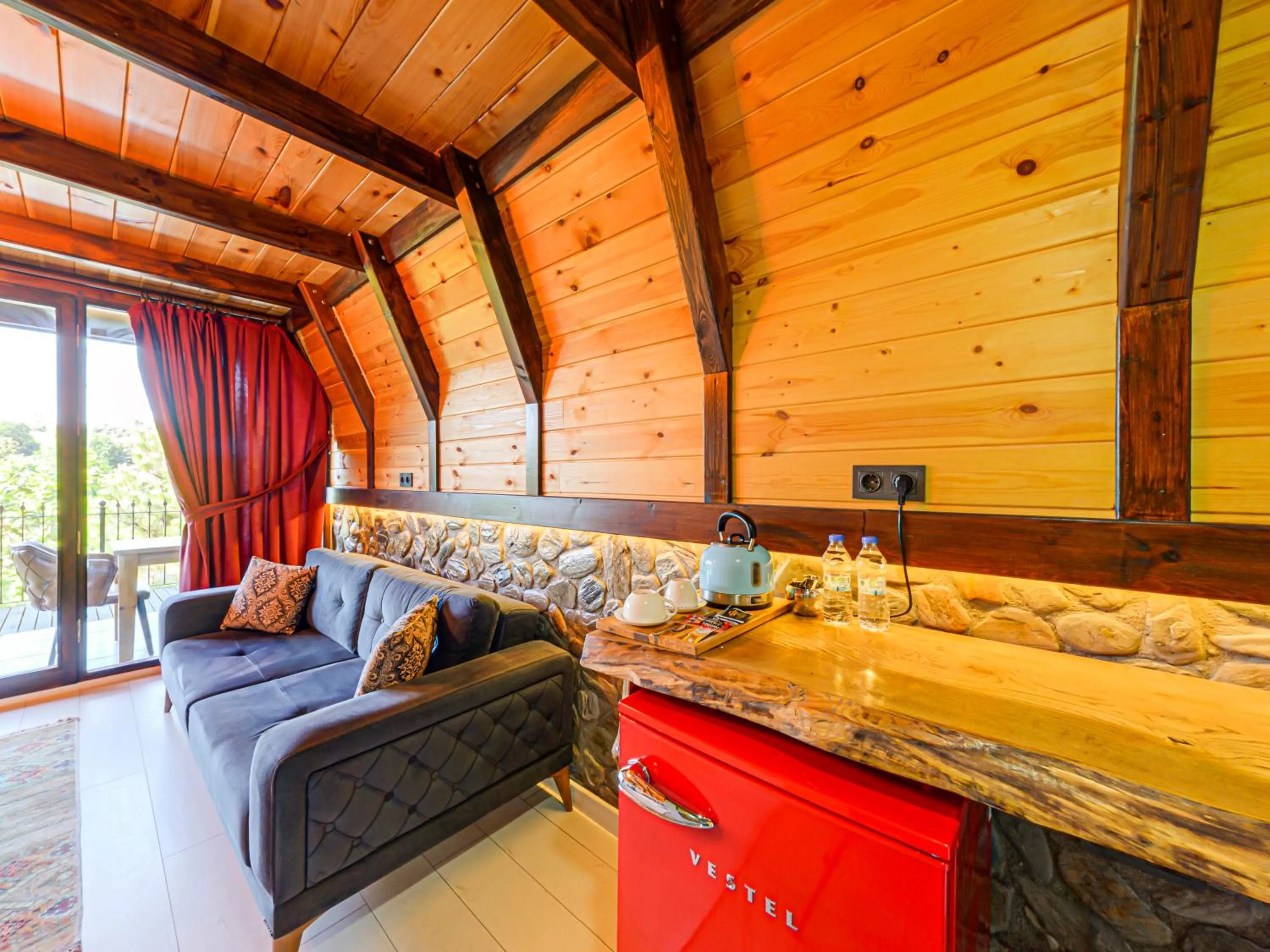 Living room in Mcora Tatil Köyü