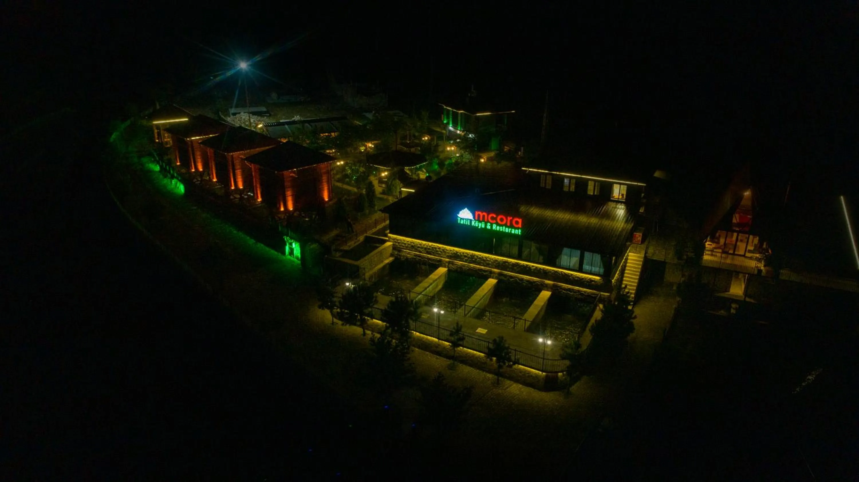 Night in Mcora Tatil Köyü