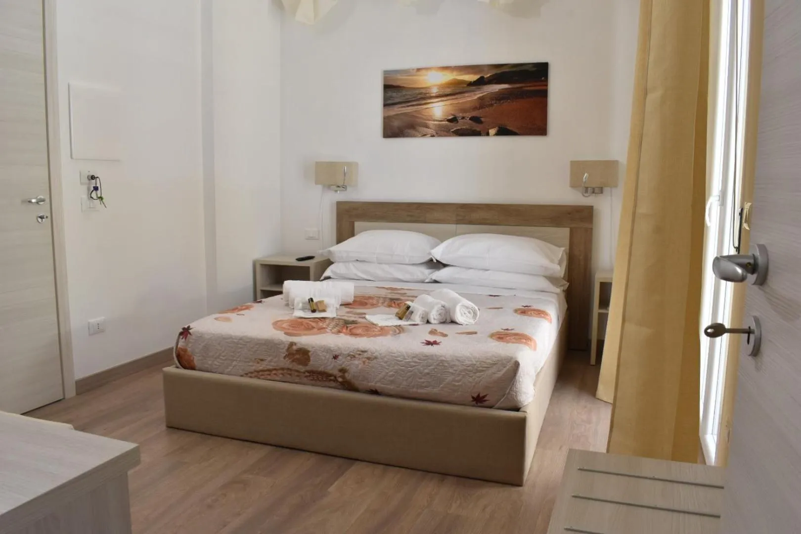 Bed in B&B Vicomare