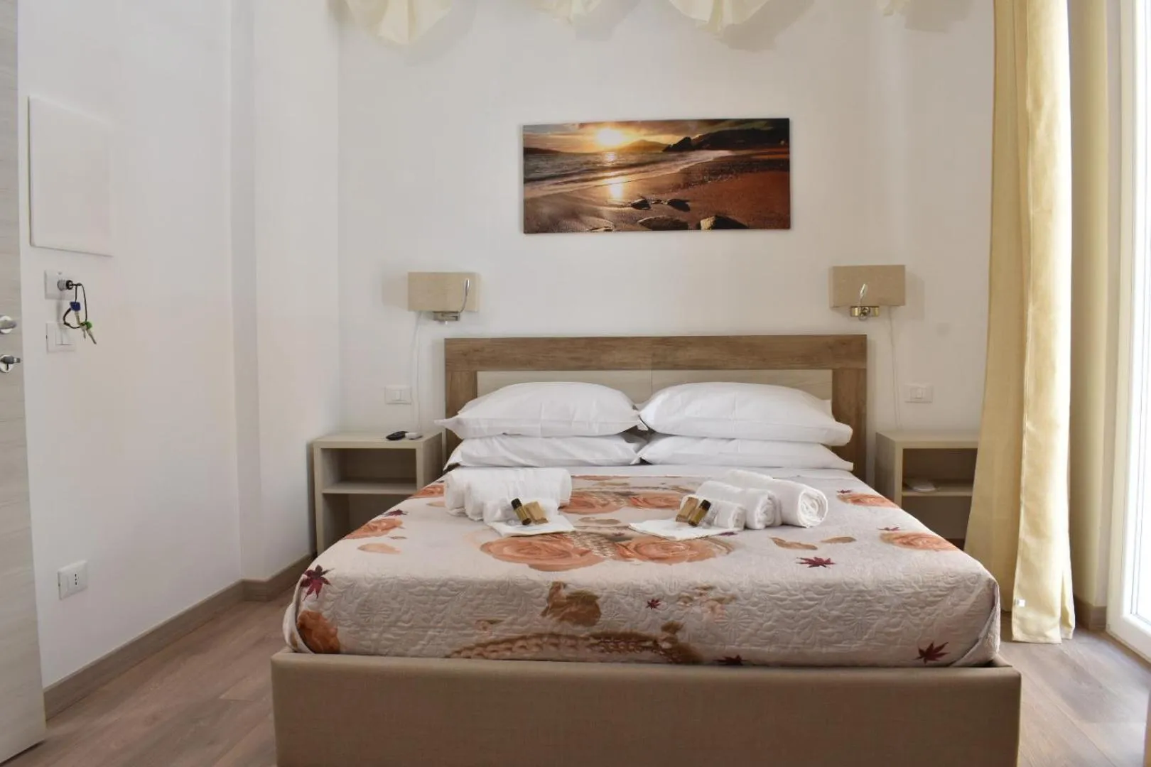 Bed in B&B Vicomare