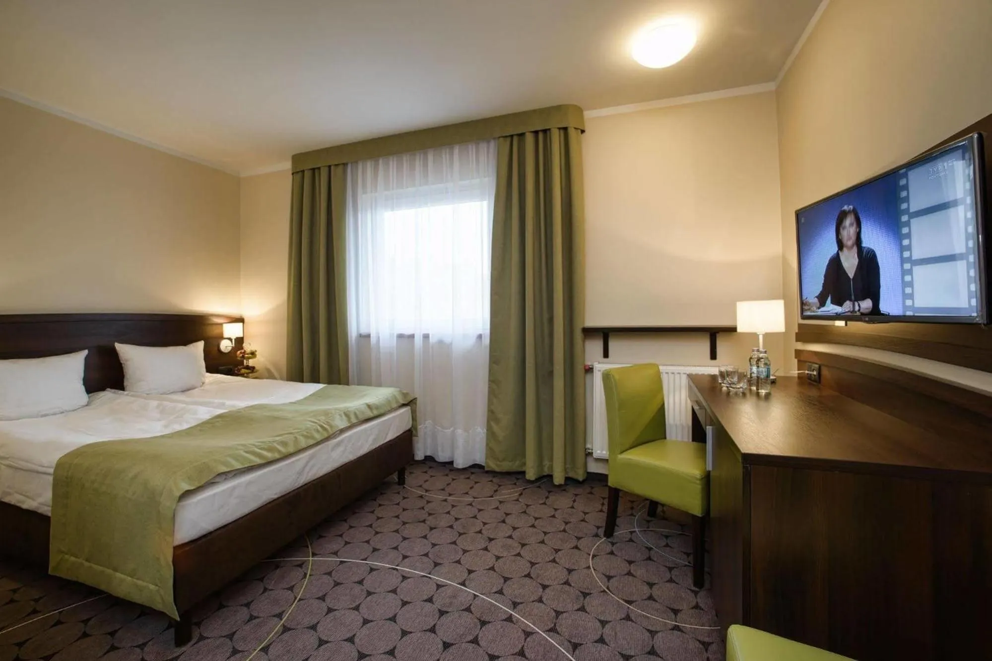 Bed in Aparthotel Lumen