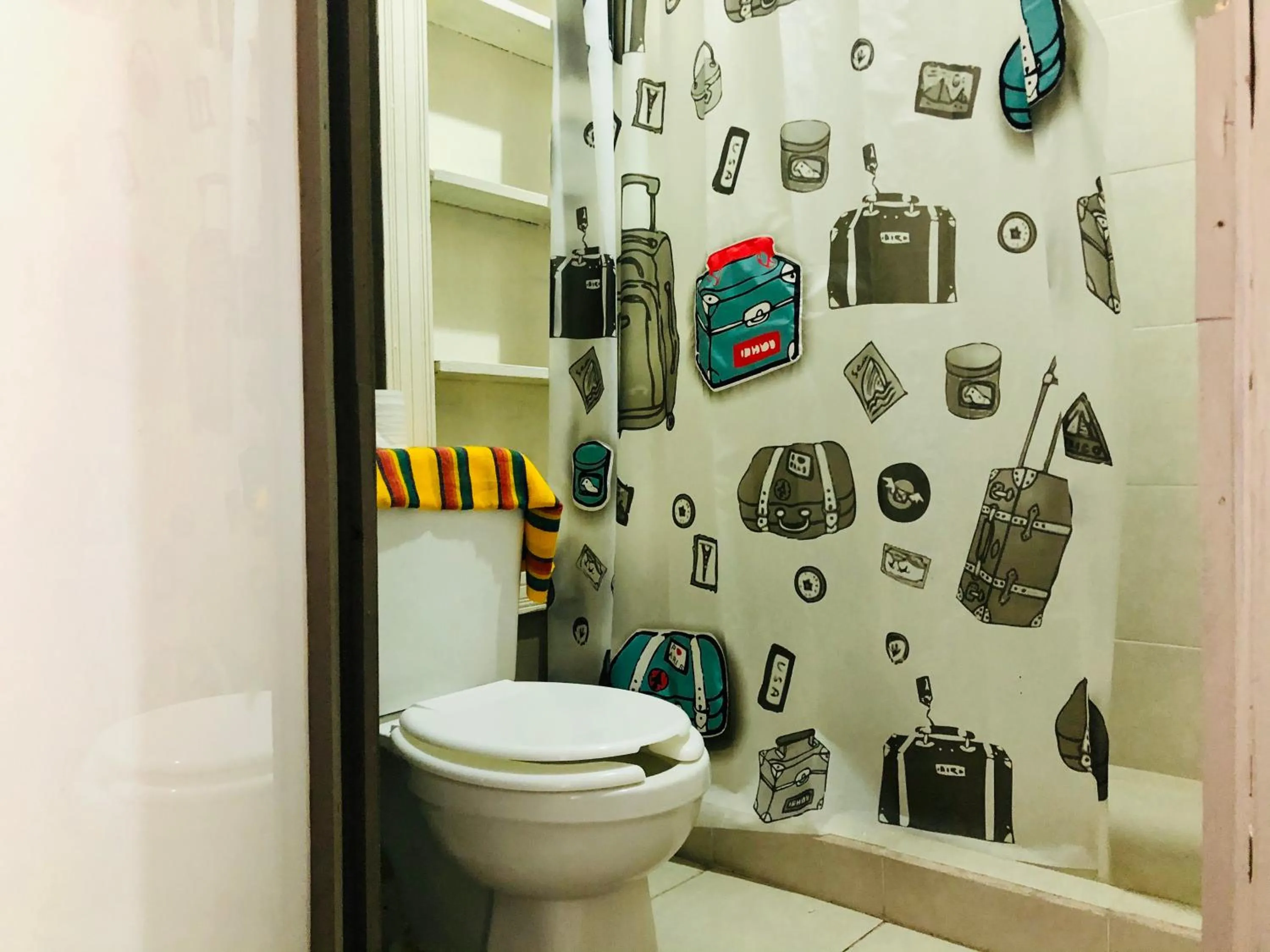 Bathroom in Hostal Kuira Bá by Rotamundos