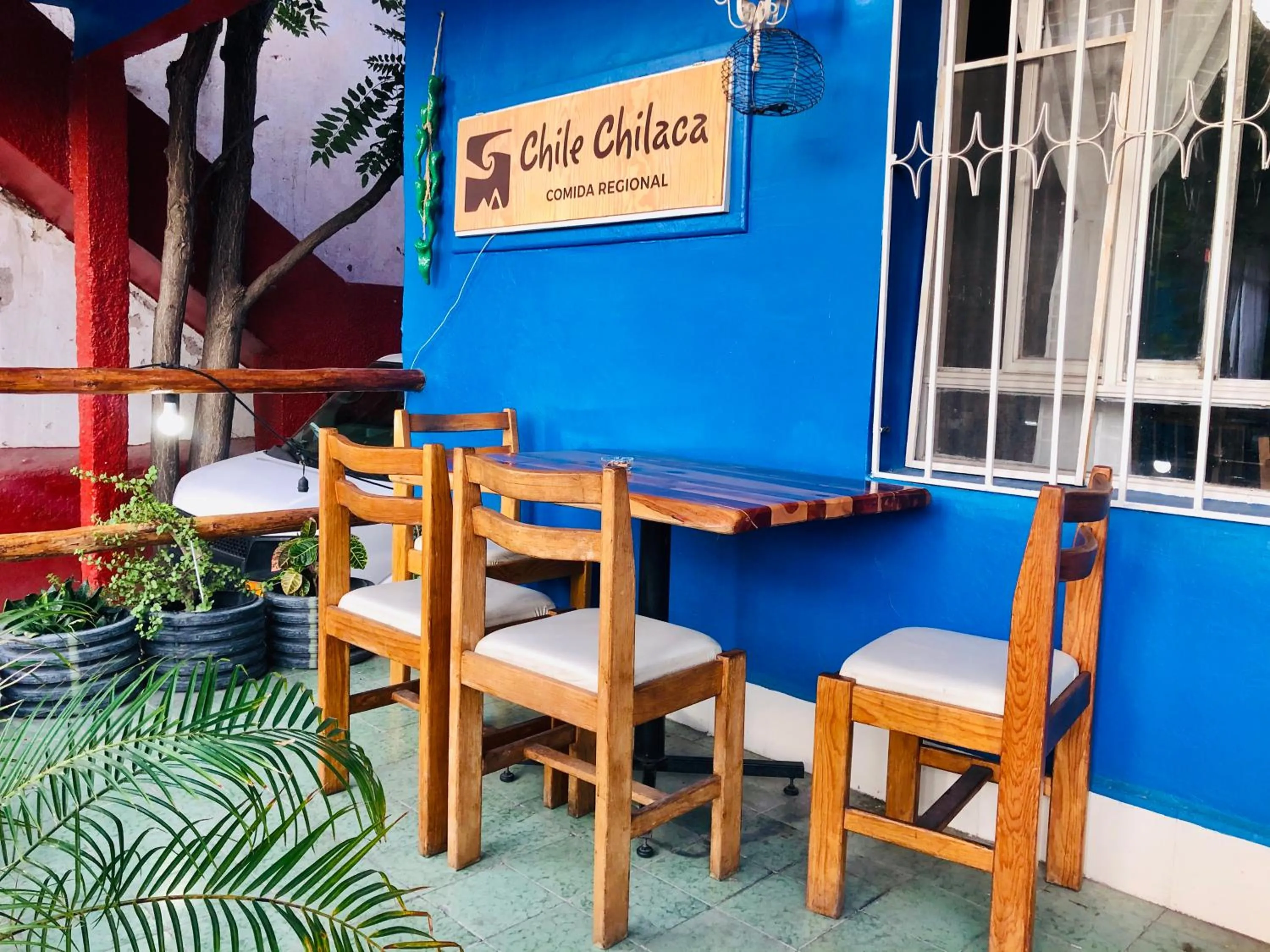 Seating area in Hostal Kuira Bá by Rotamundos