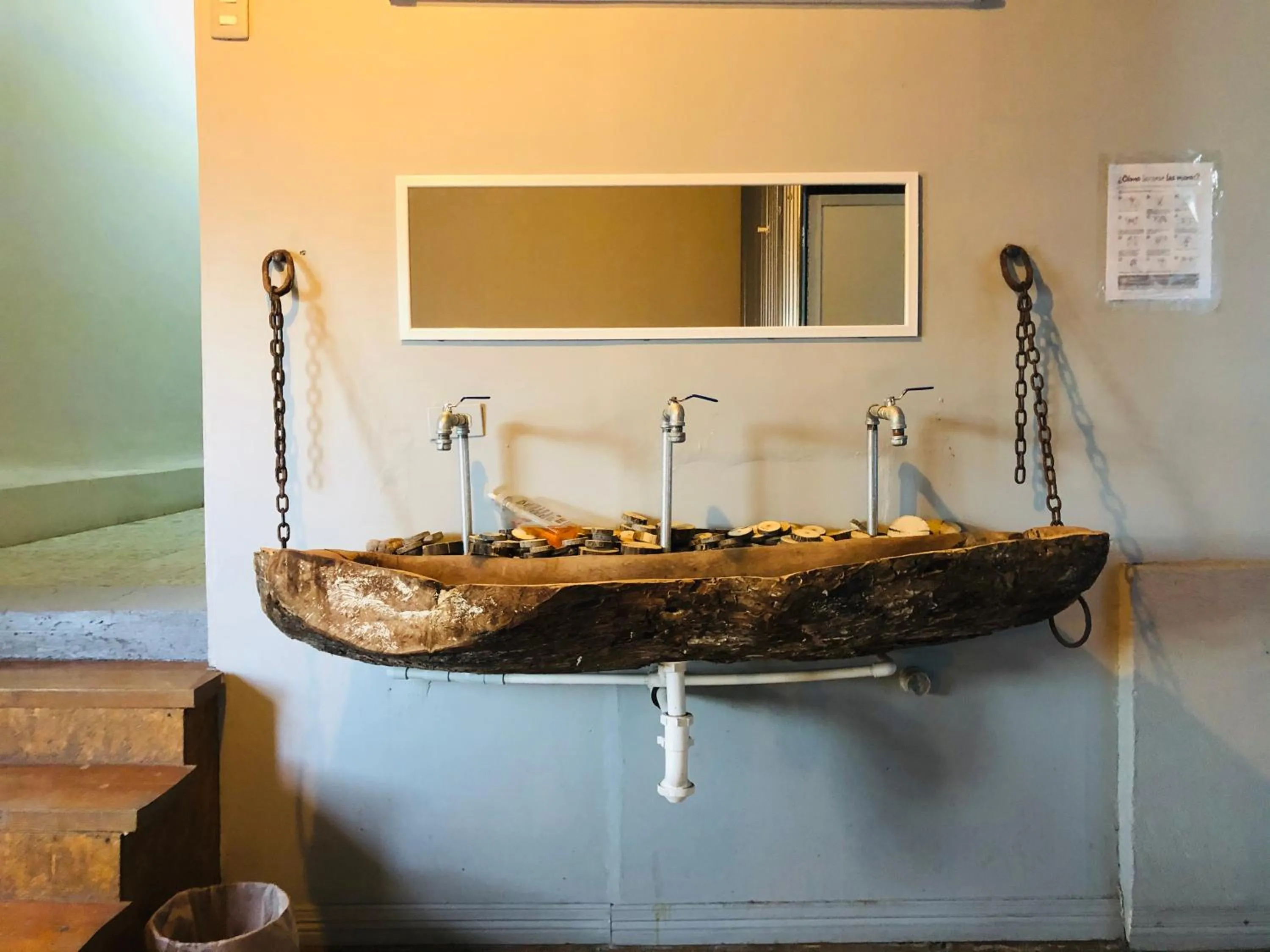 Bathroom in Hostal Kuira Bá by Rotamundos