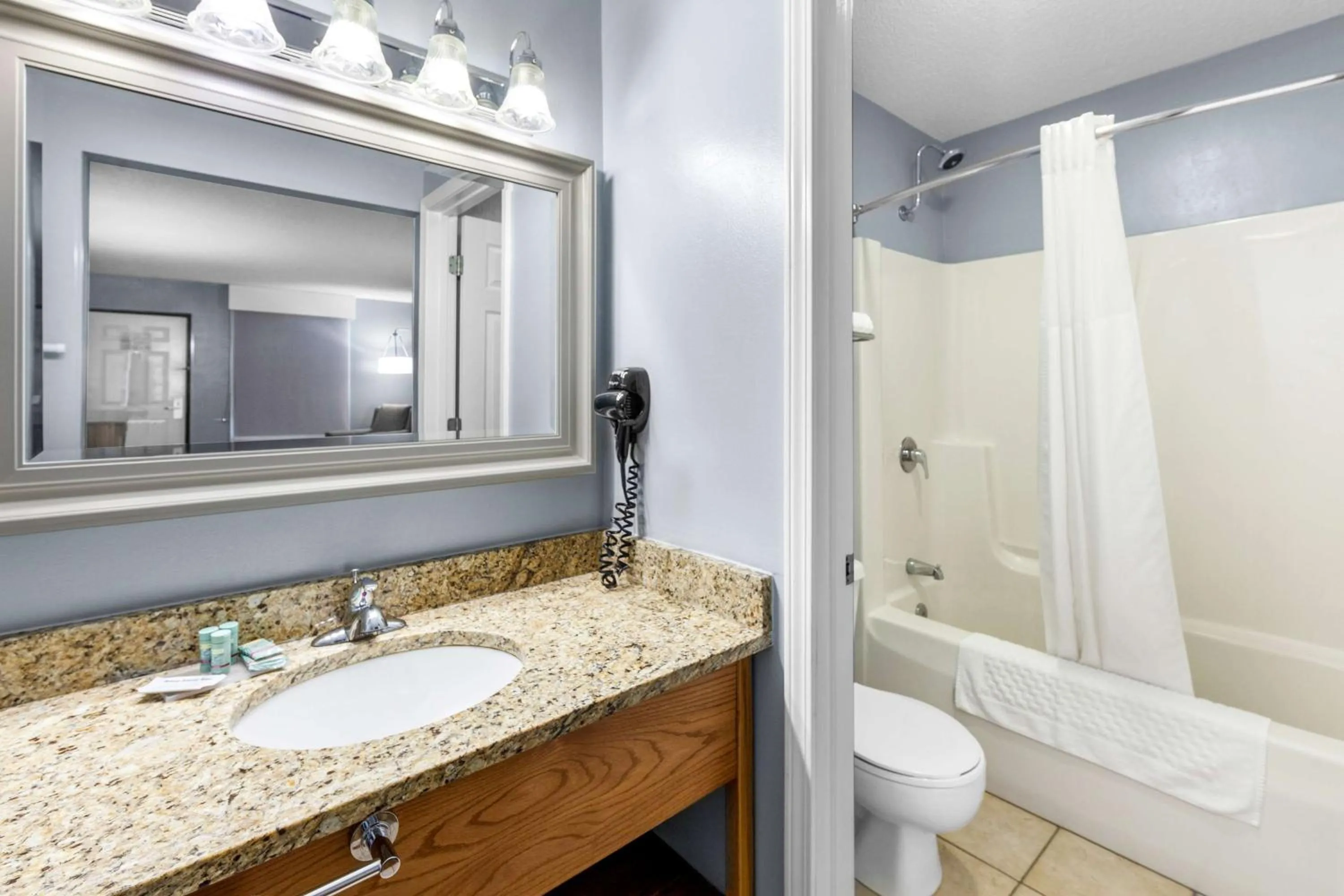 Bathroom in Best Western Wilderness Trail Inn