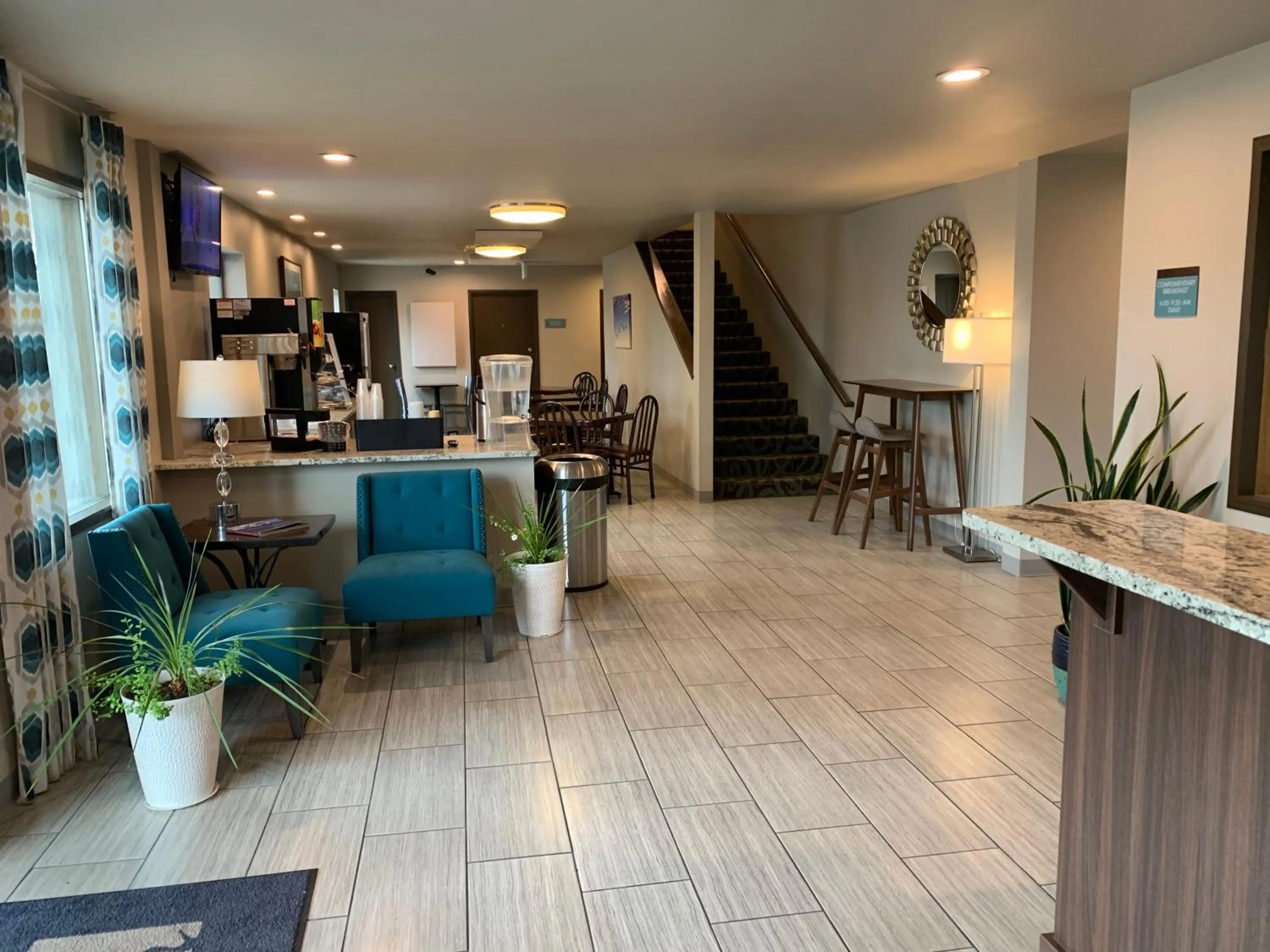 Lobby/Reception in Sandhill Inn & Suites