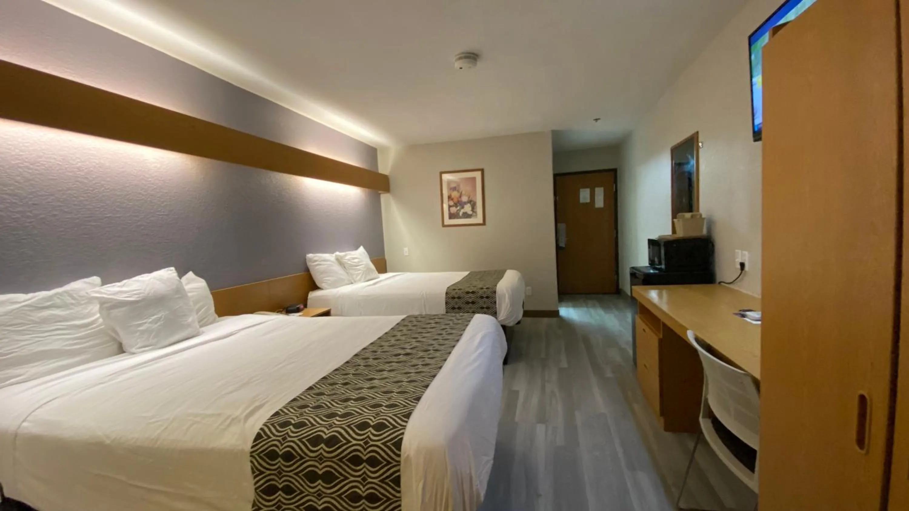 Bed in Microtel Inn & Suites by Wyndham Ardmore