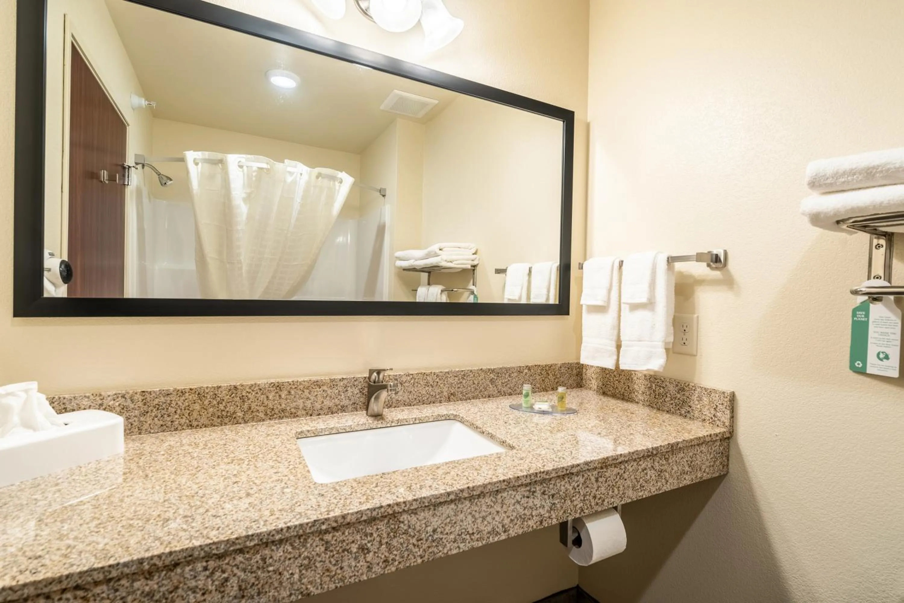 Bathroom in Cobblestone Inn & Suites - Kermit