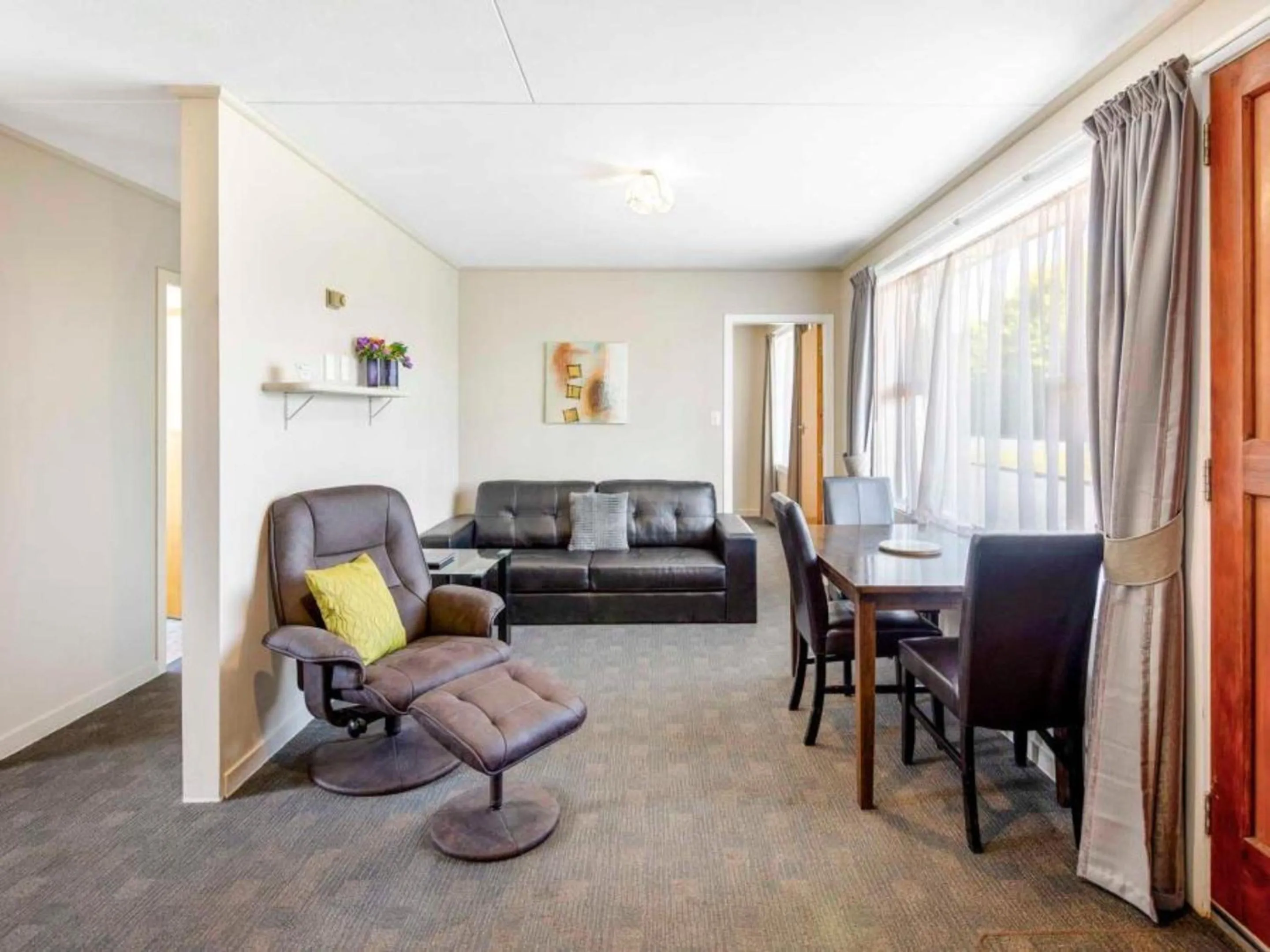 Living room in ASURE Oakleigh Motel