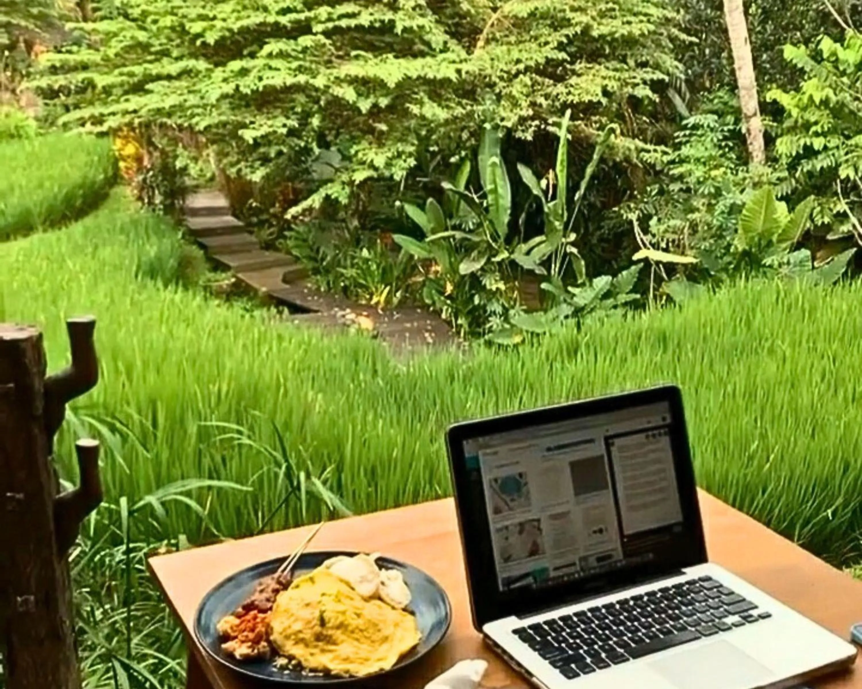 Breakfast in Menzel Ubud