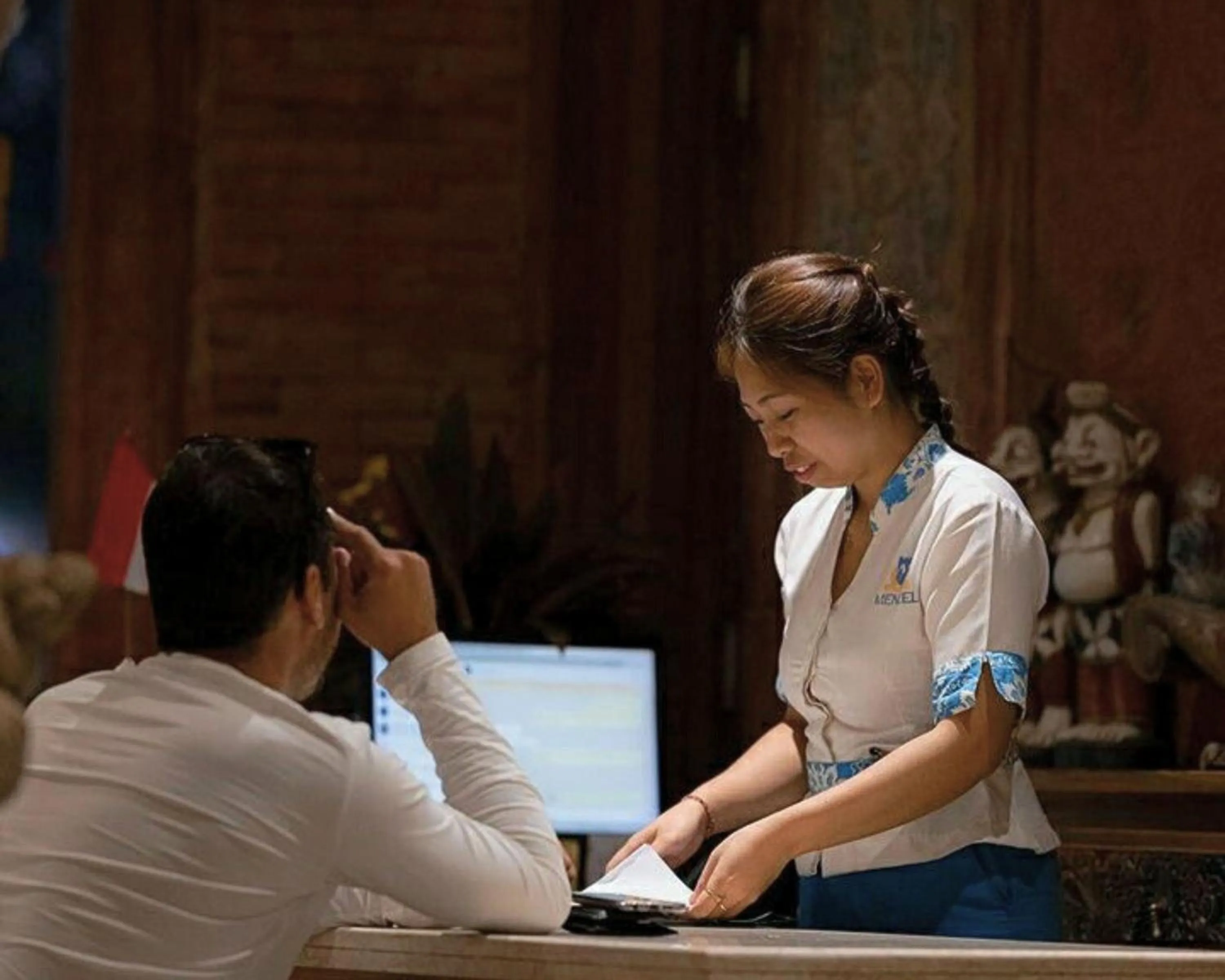 Staff in Menzel Ubud