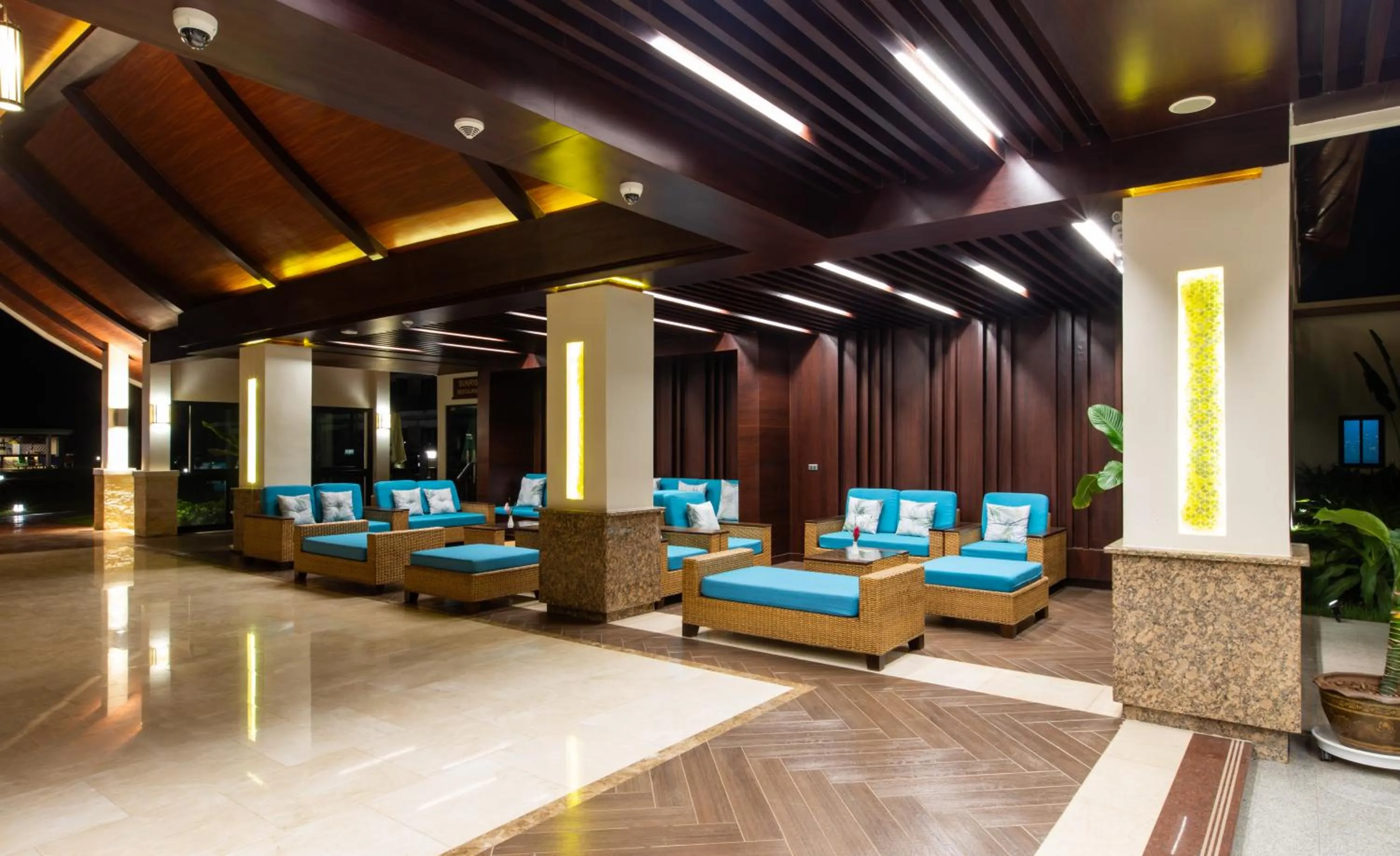 Lobby or reception in Tmark Resort Vangvieng