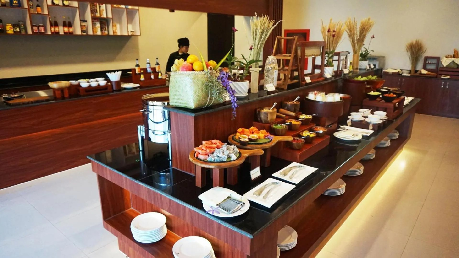 Food and drinks in Tmark Resort Vangvieng