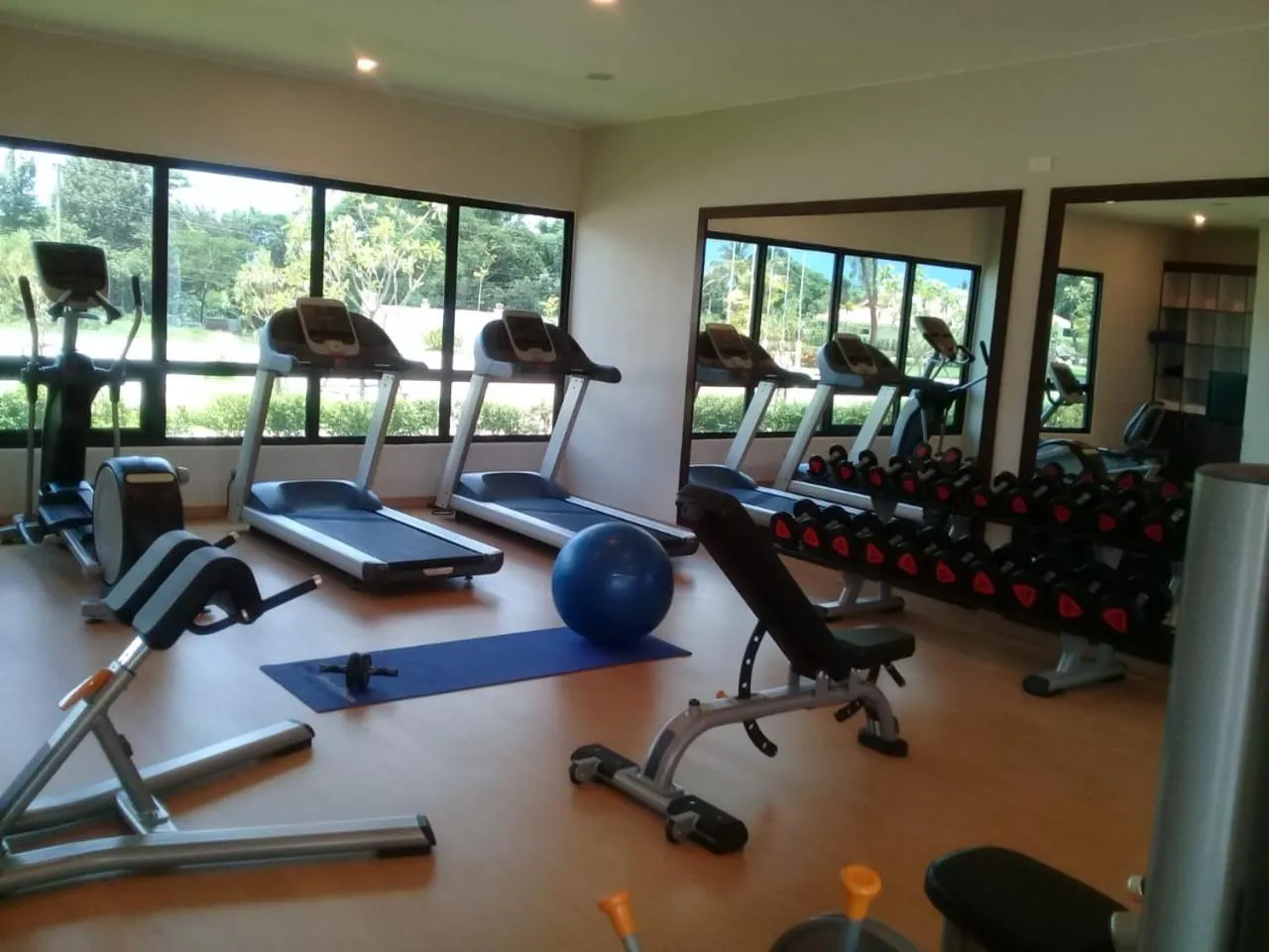 Fitness centre/facilities in Tmark Resort Vangvieng