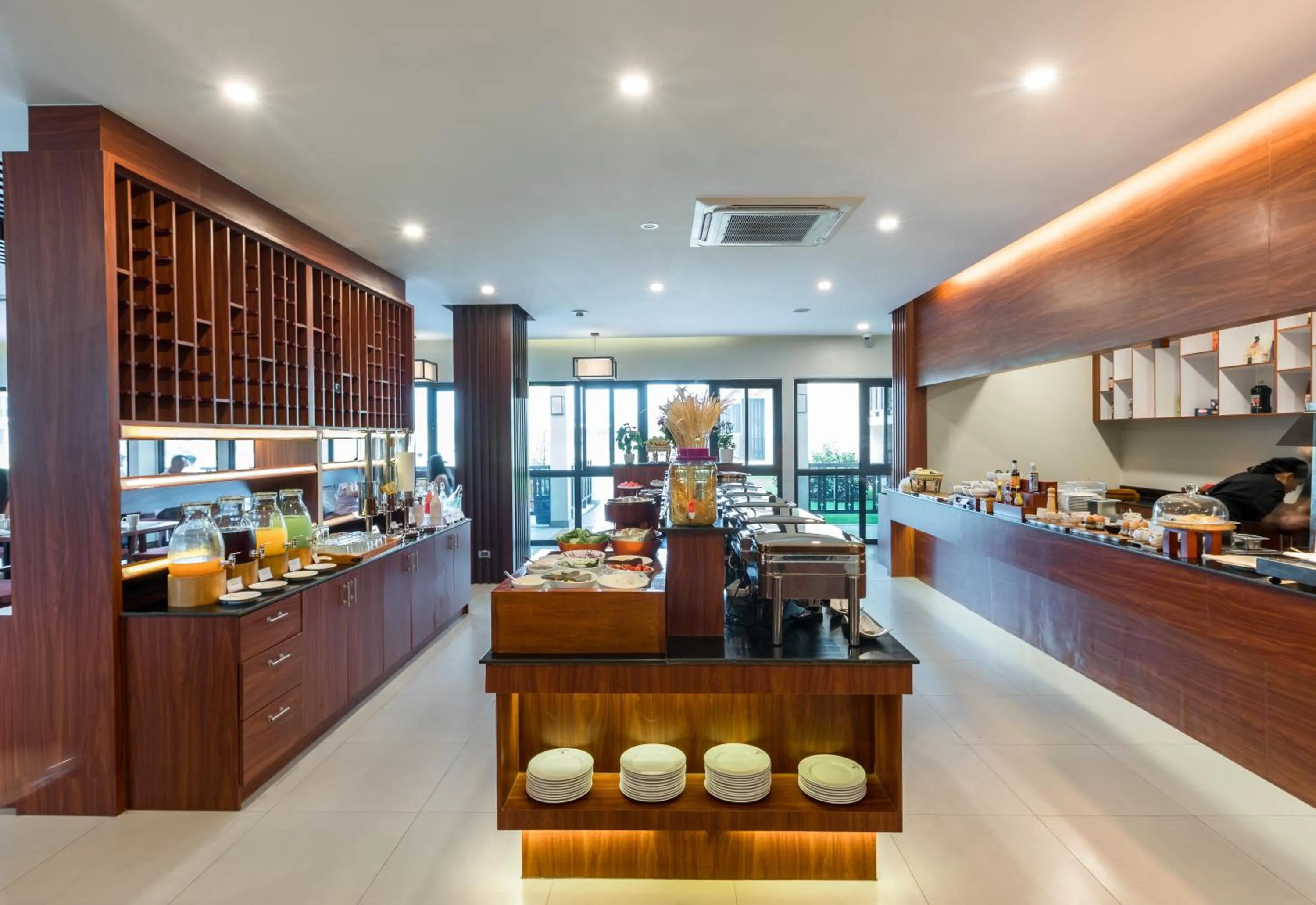 Restaurant/places to eat in Tmark Resort Vangvieng