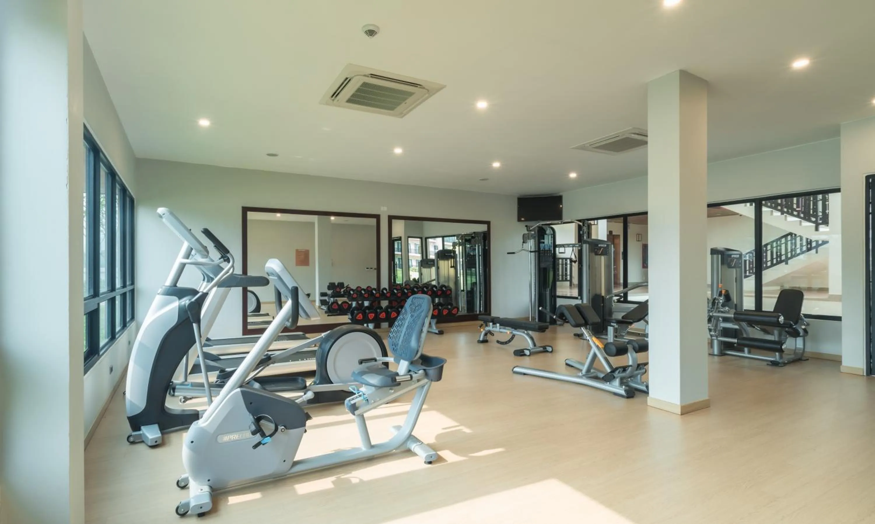Fitness centre/facilities in Tmark Resort Vangvieng