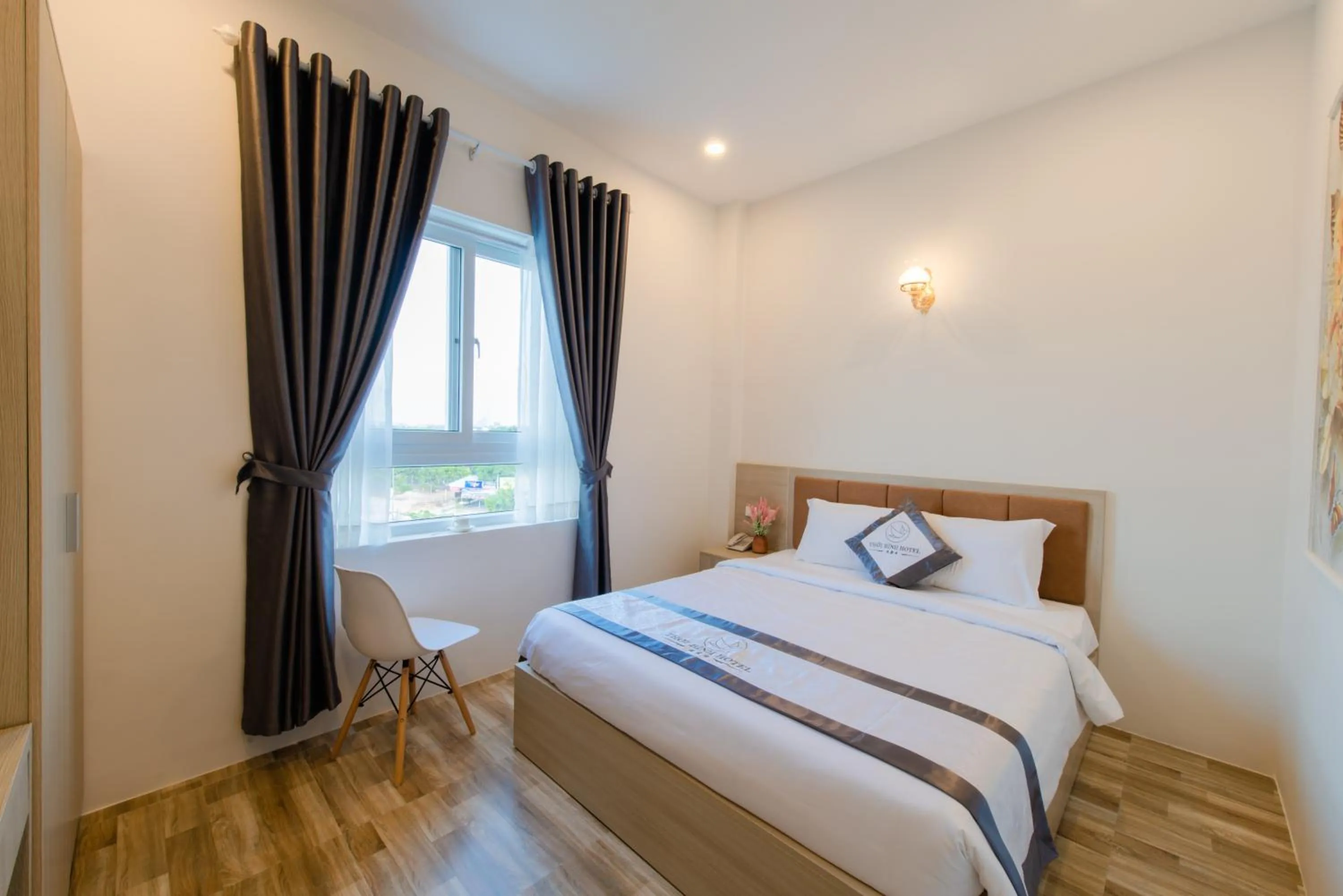 Bed in Thoi Binh Hotel