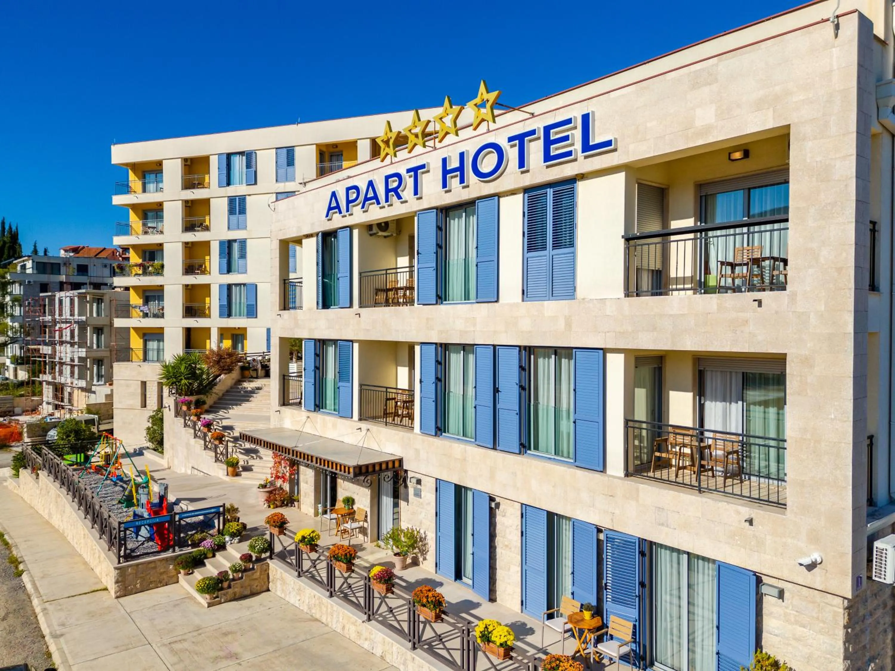 Property building in Apart hotel M S KATUNJANIN