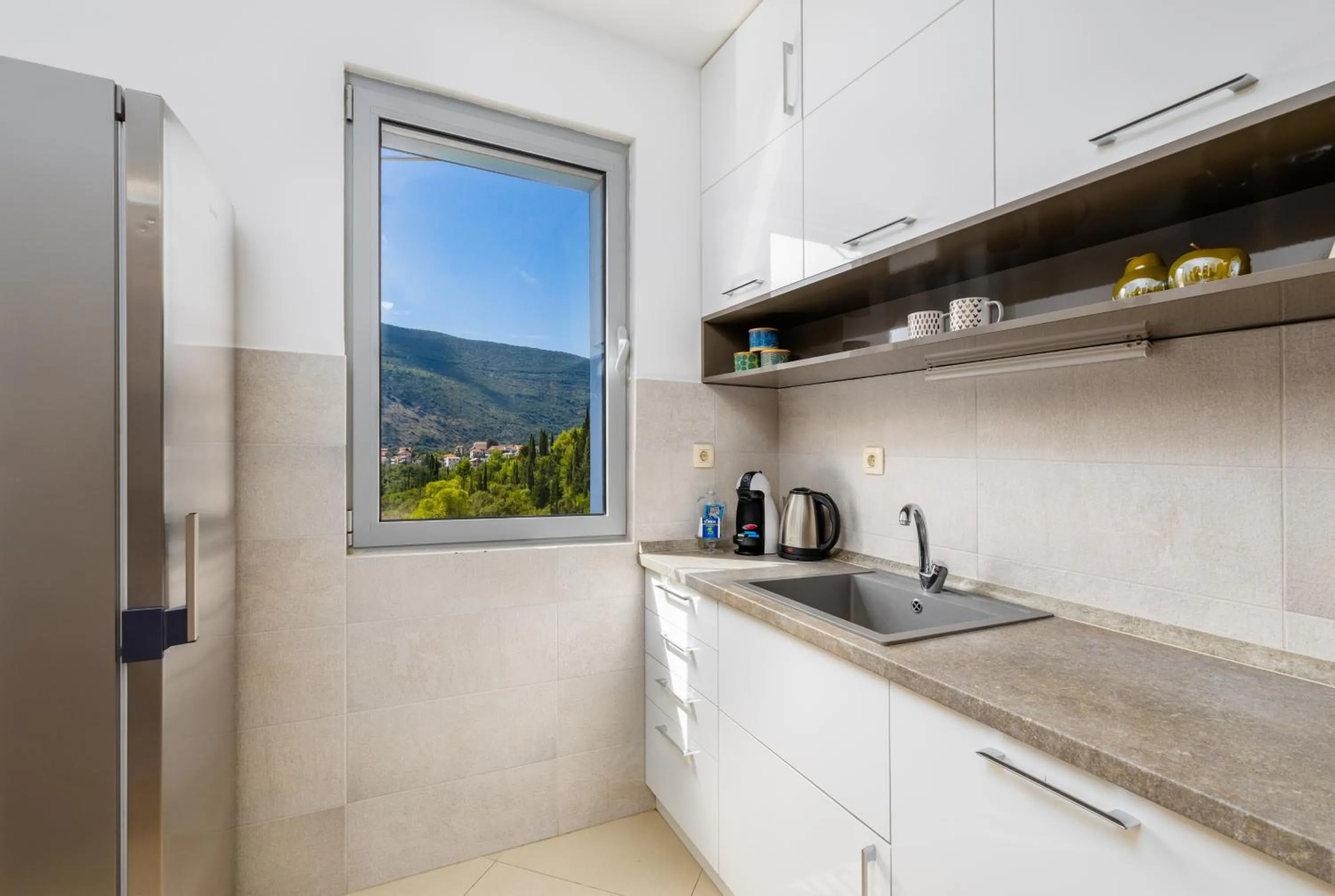 Natural landscape in Apart hotel M S KATUNJANIN