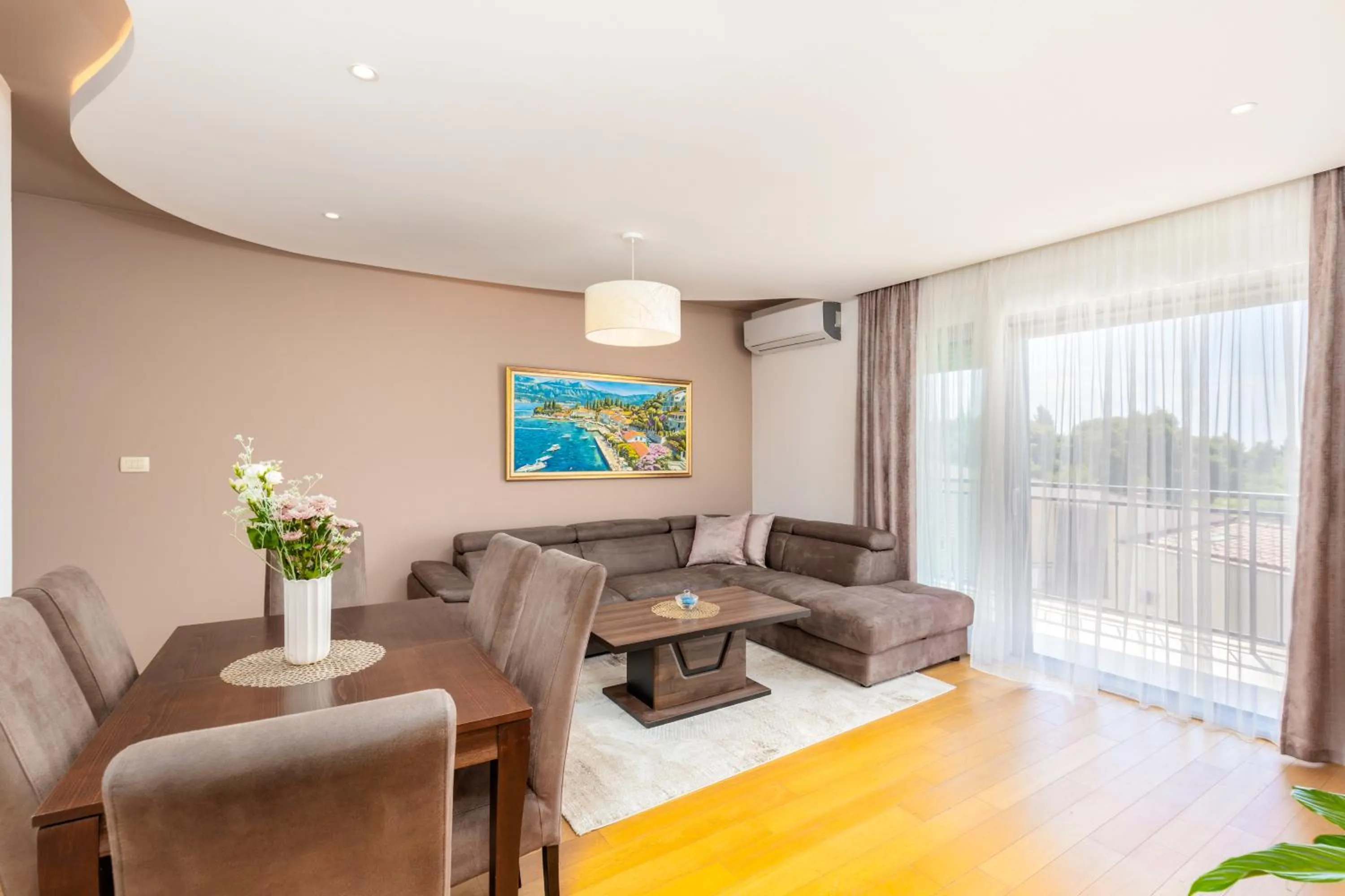 Living room in Apart hotel M S KATUNJANIN