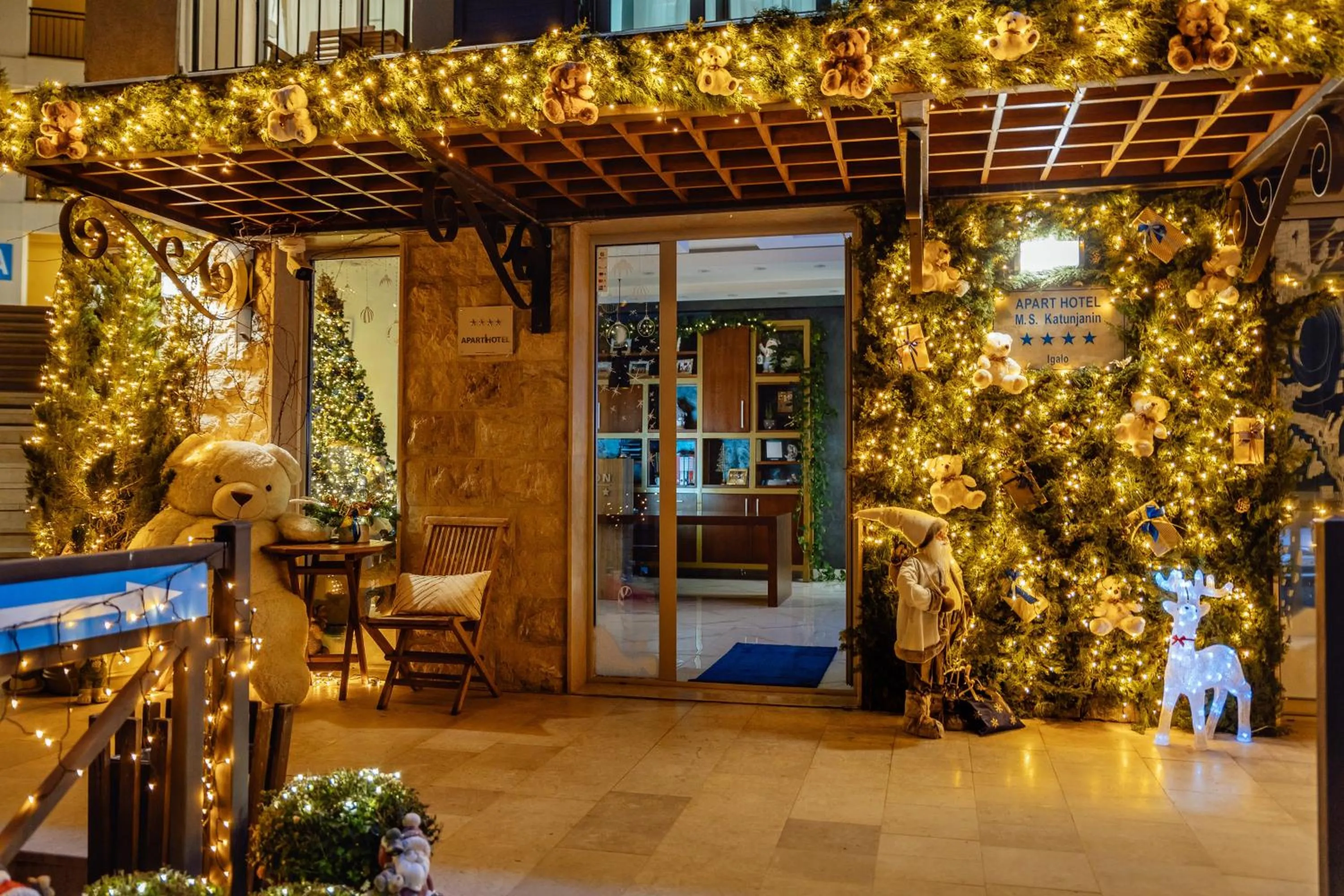 Property building in Apart hotel M S KATUNJANIN