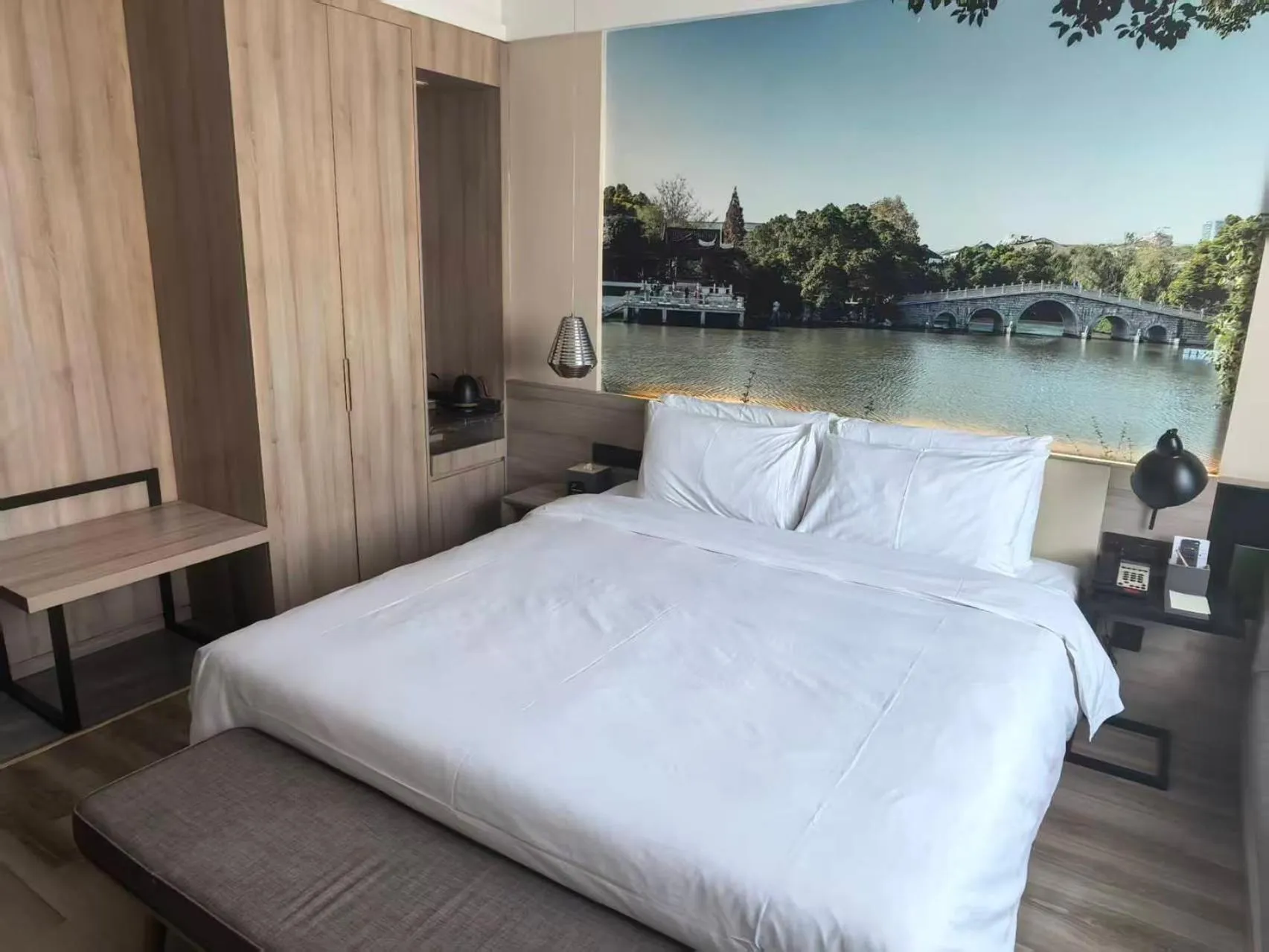 Bed in Atour Hotel Confucius Temple Nanjing