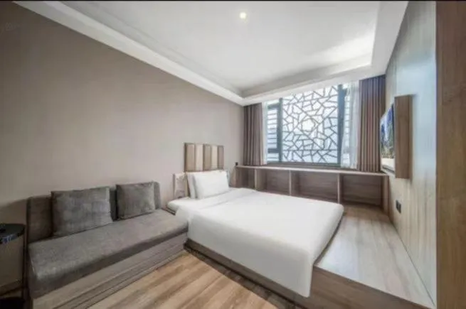 Bed in Atour Hotel Confucius Temple Nanjing