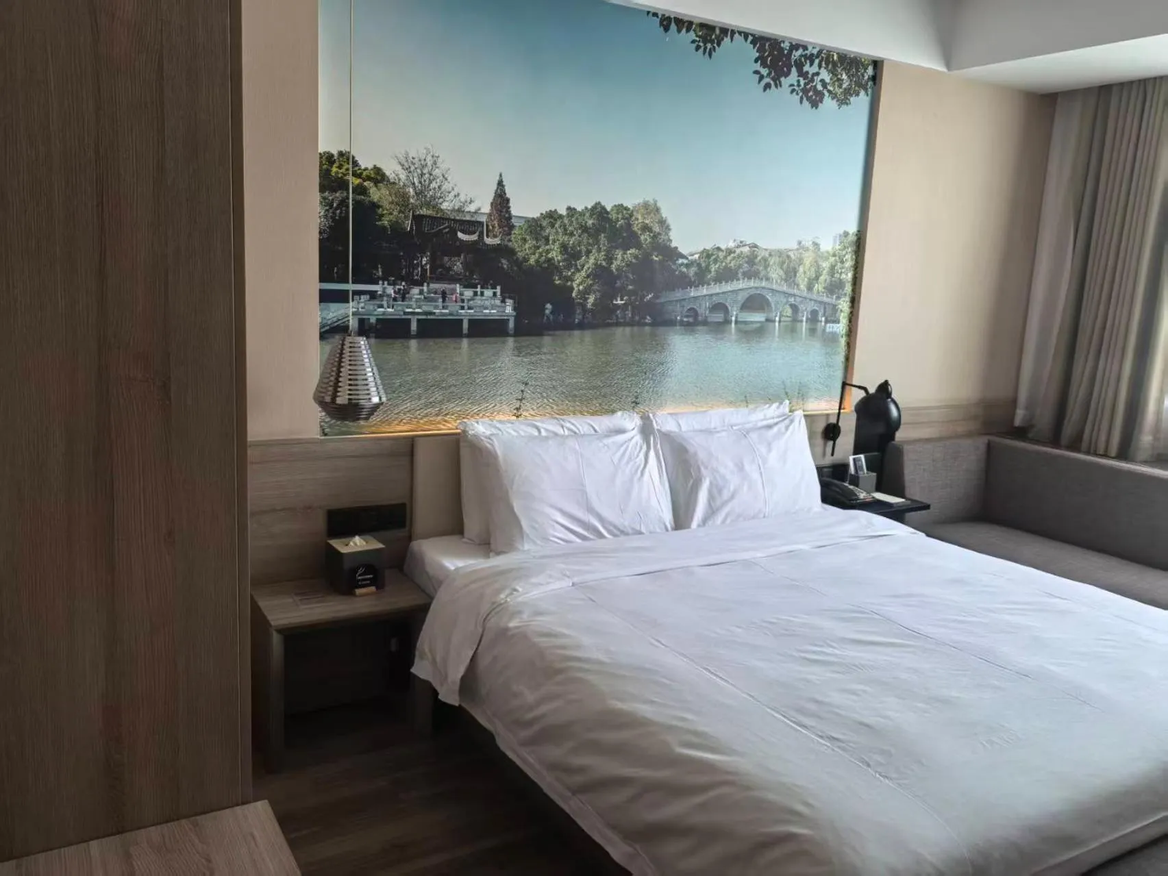 Bed in Atour Hotel Confucius Temple Nanjing