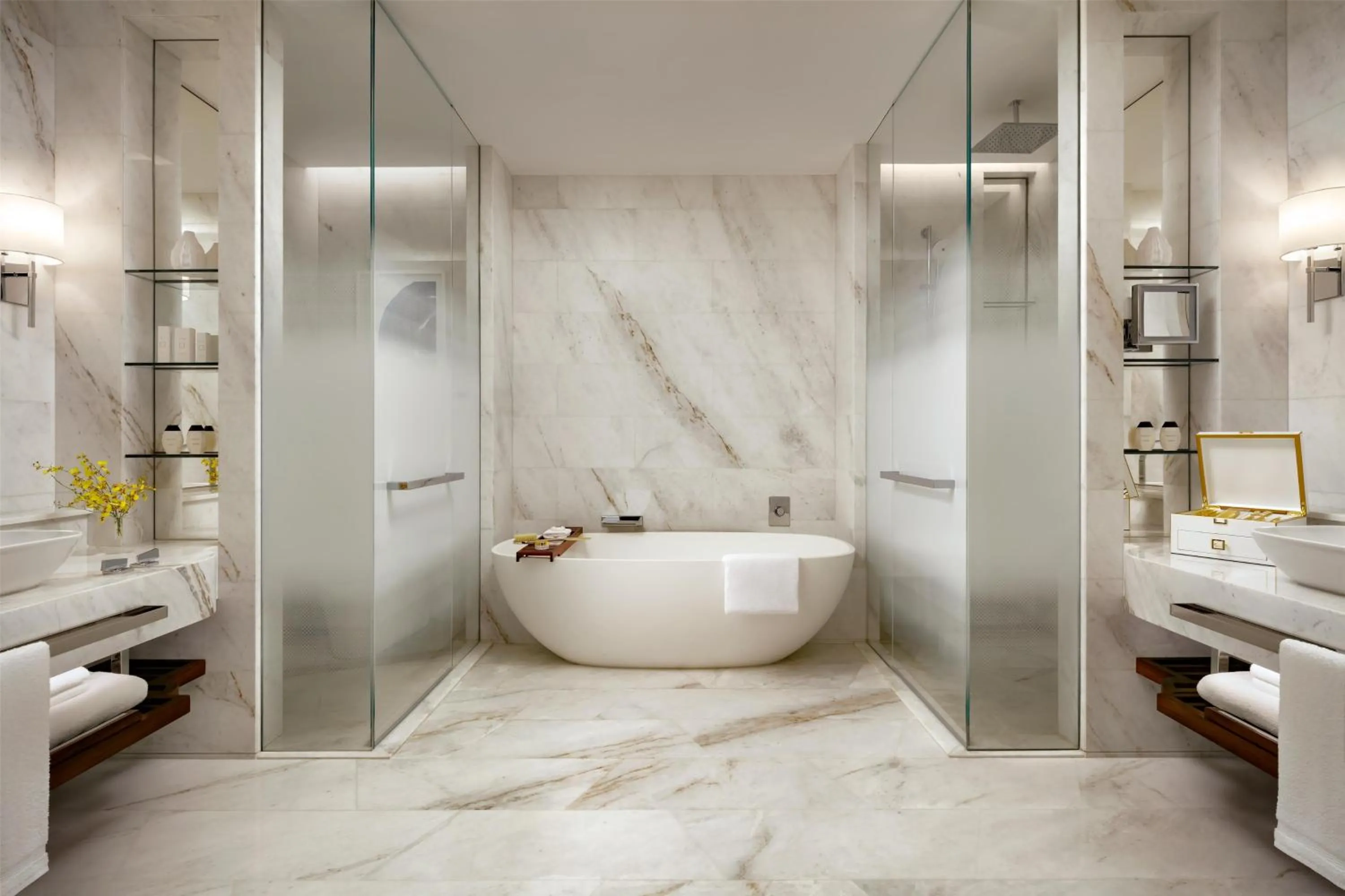 Bathroom in Atlantis The Royal