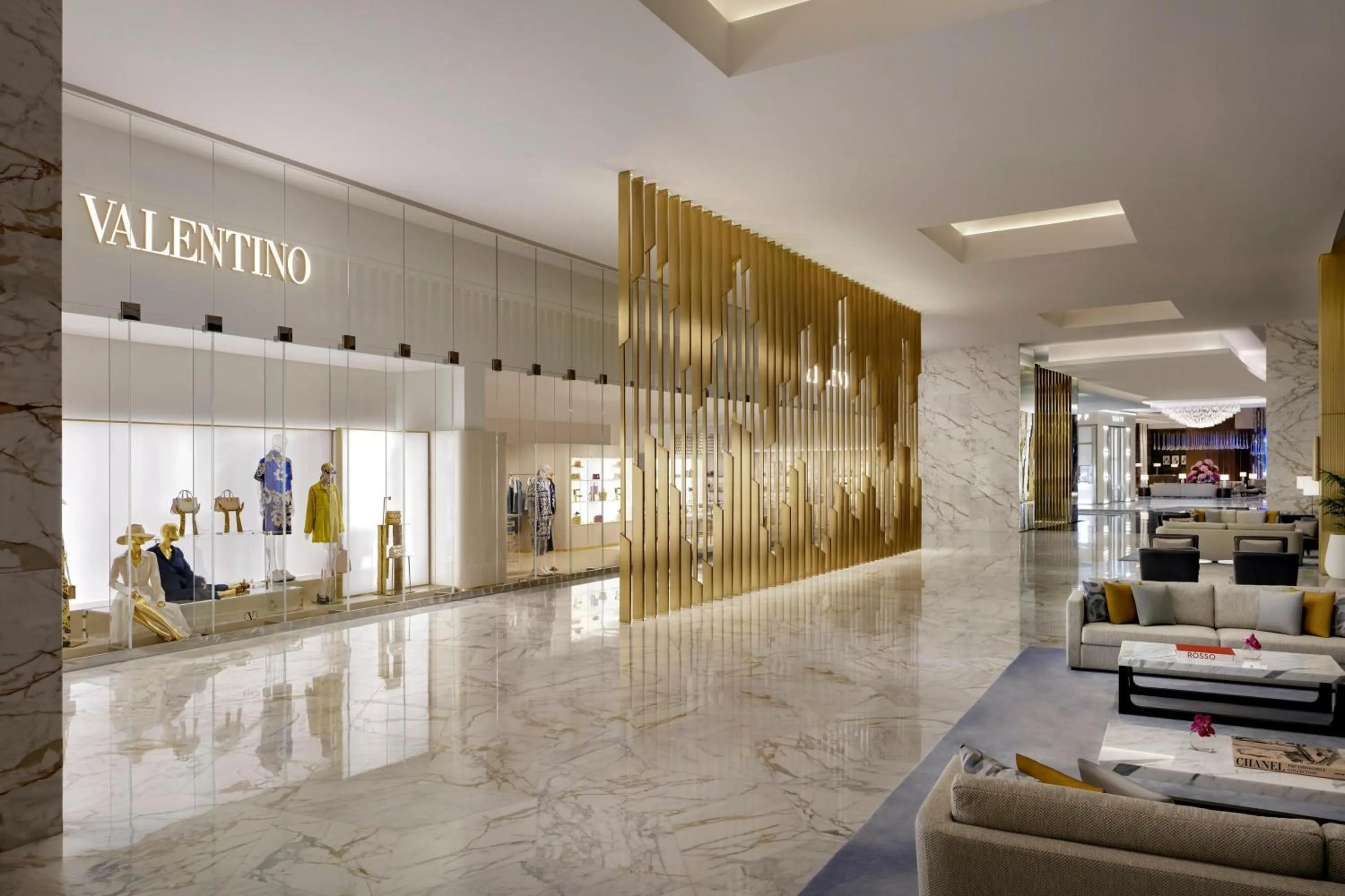 Shopping Area in Atlantis The Royal