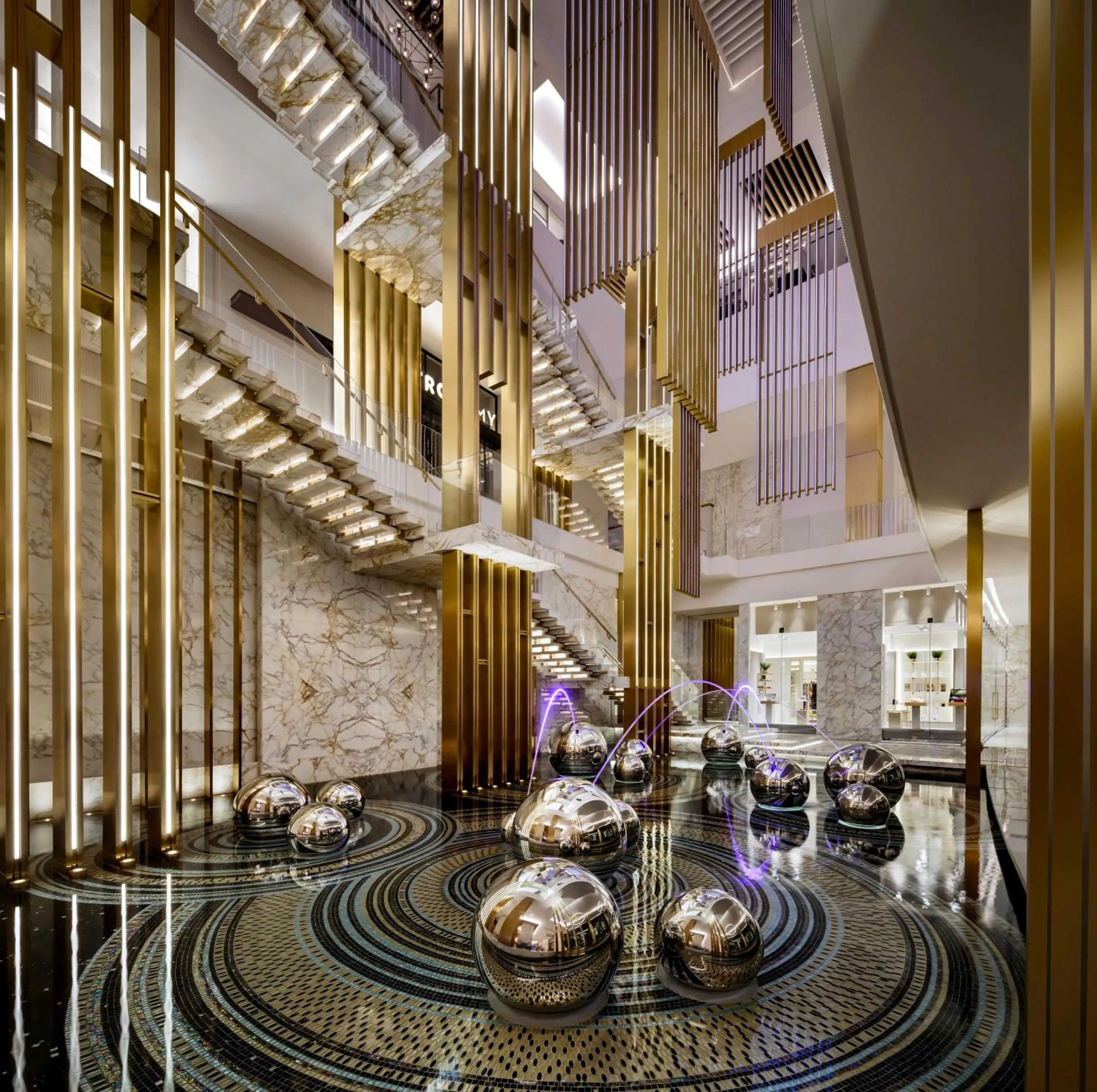 Shopping Area in Atlantis The Royal