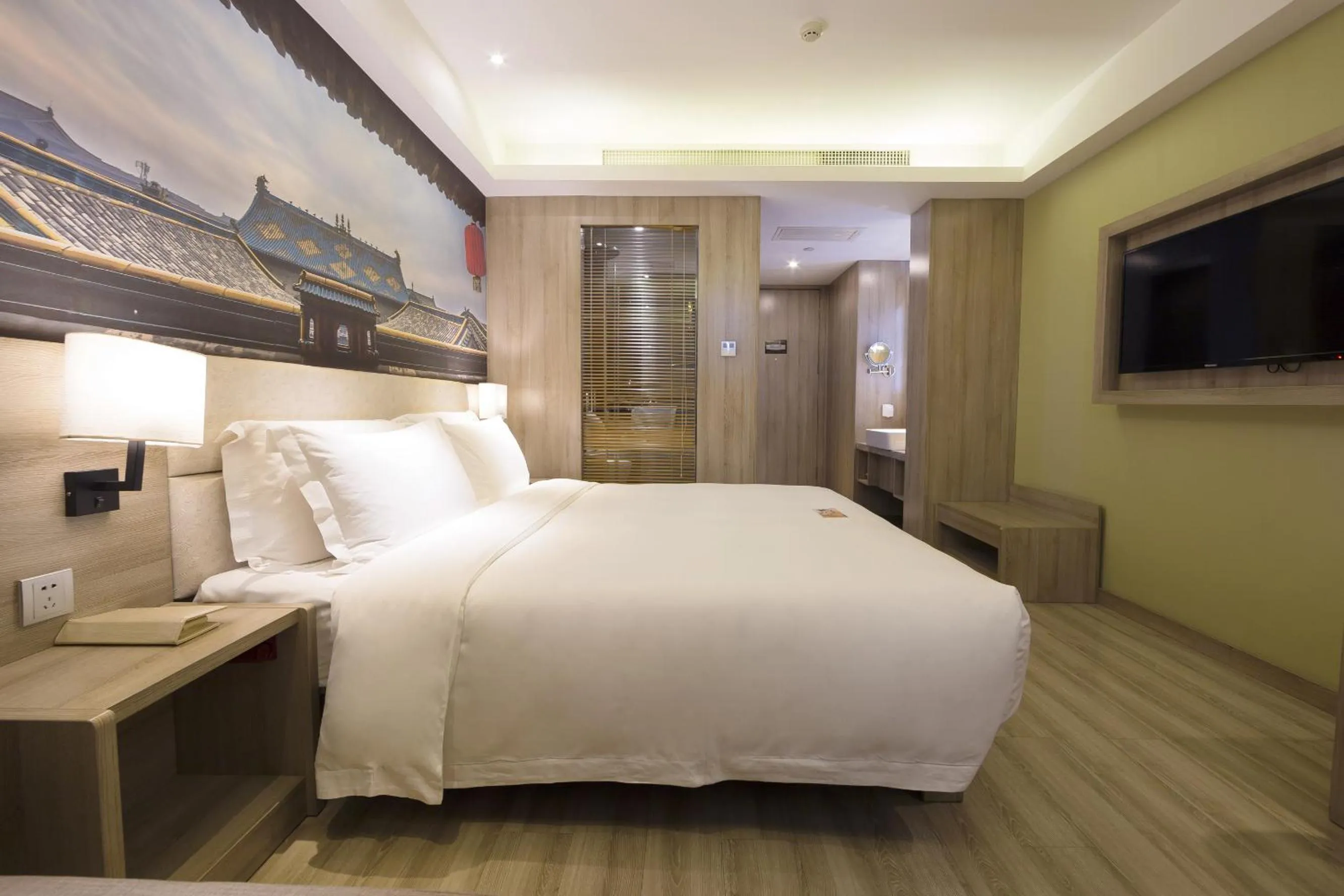 Bed in Atour Hotel (Taiyuan Zonggai Shifanqu)