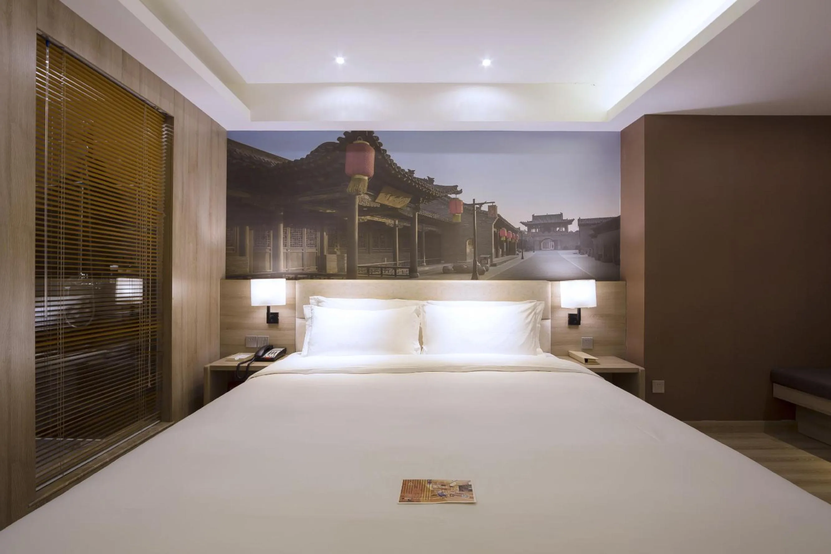 Bed in Atour Hotel (Taiyuan Zonggai Shifanqu)