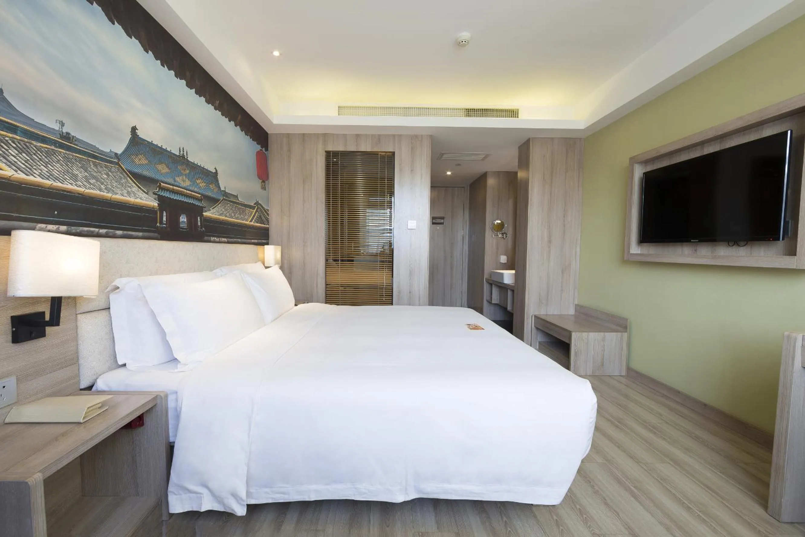 Bed in Atour Hotel (Taiyuan Zonggai Shifanqu)