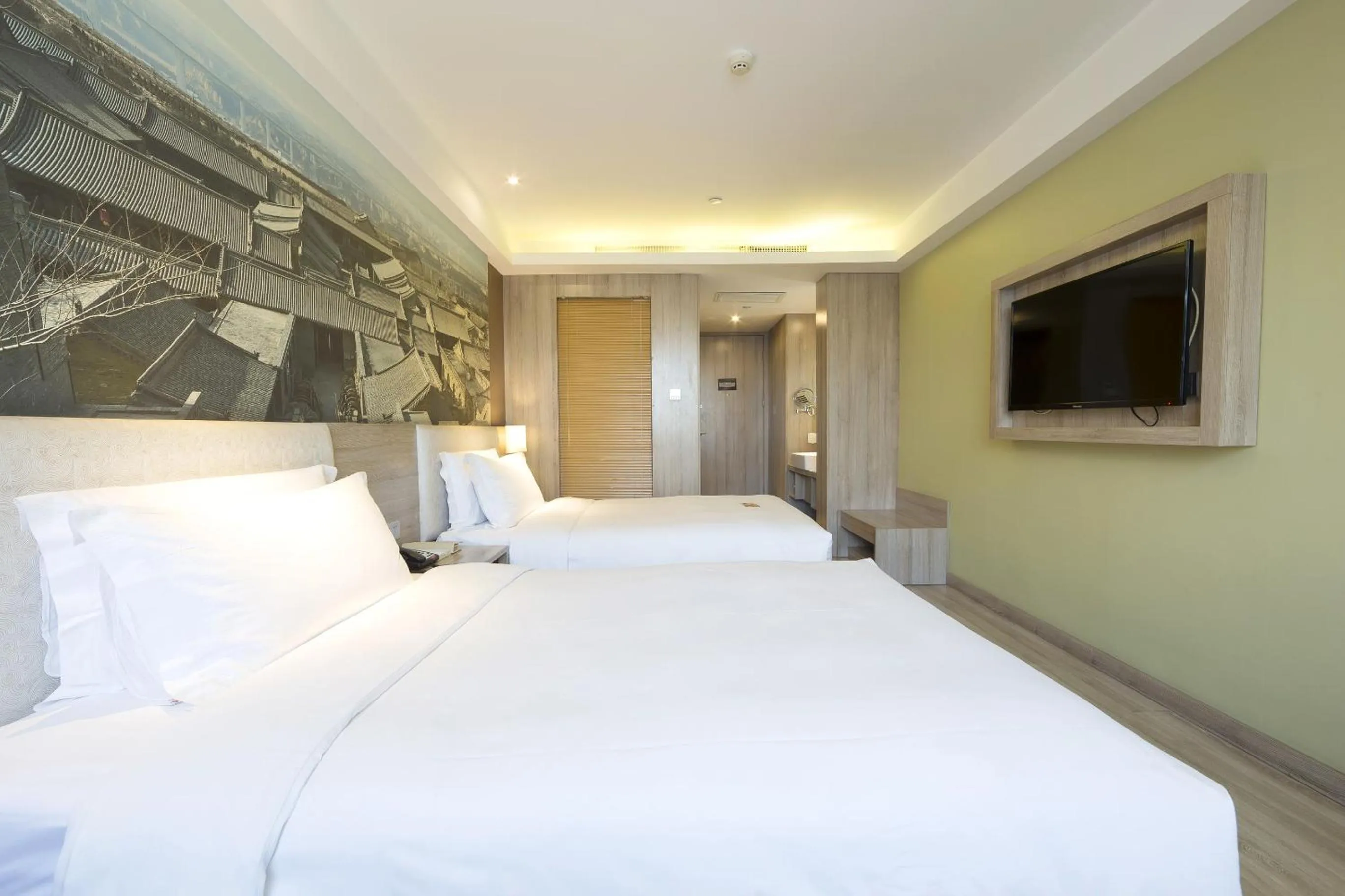 Bed in Atour Hotel (Taiyuan Zonggai Shifanqu)