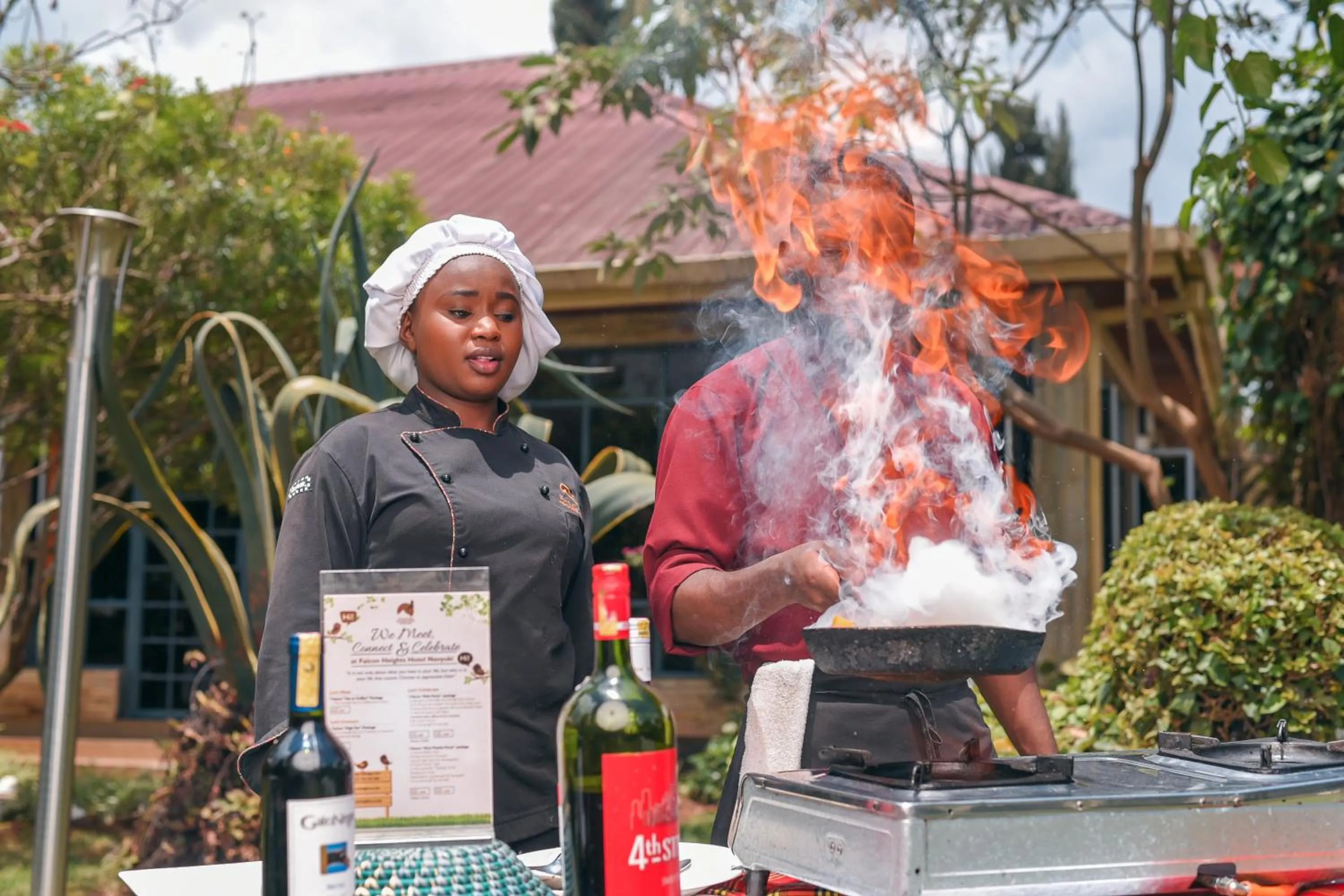Staff in Falcon Heights Hotel