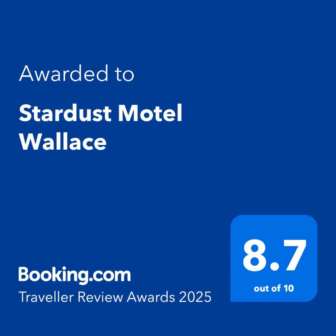 Certificate/Award in Stardust Motel Wallace