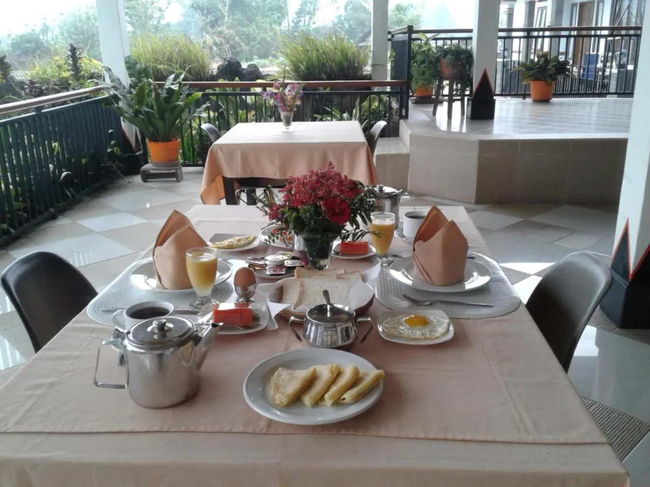 Breakfast in Toraja Torsina Hotel