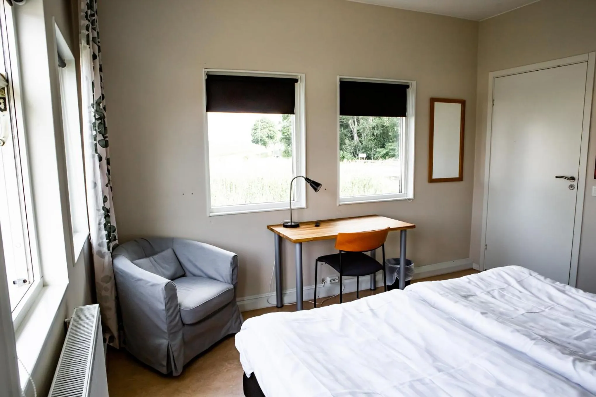 Bed in Spångholmen Bed & Breakfast AB