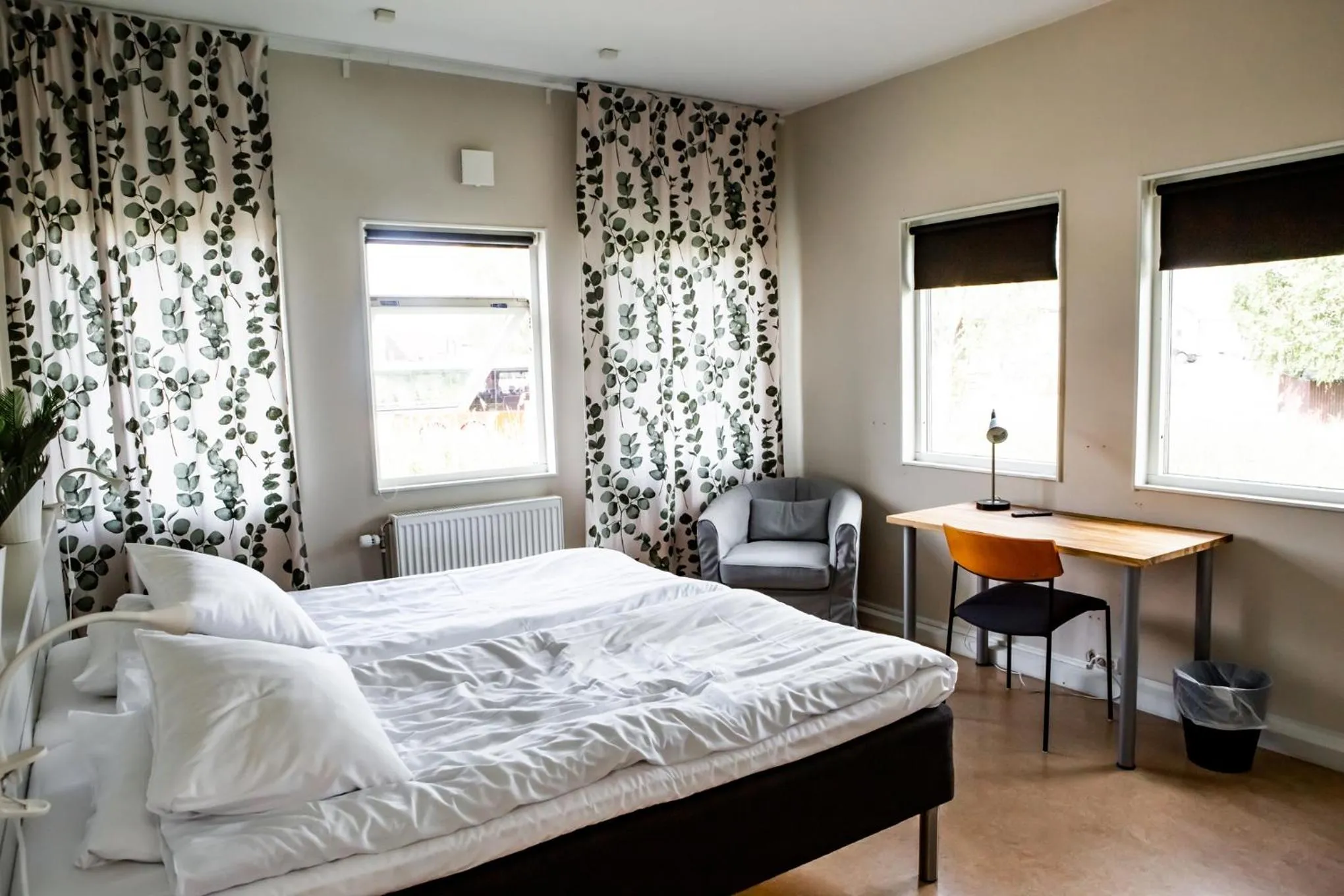 Bed in Spångholmen Bed & Breakfast AB