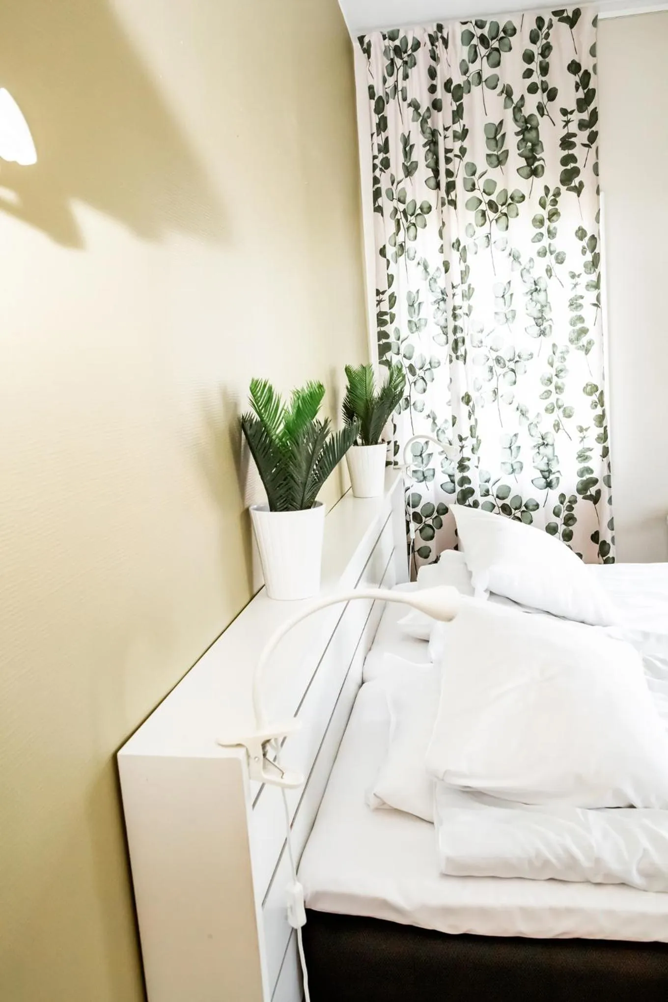 Bed in Spångholmen Bed & Breakfast AB