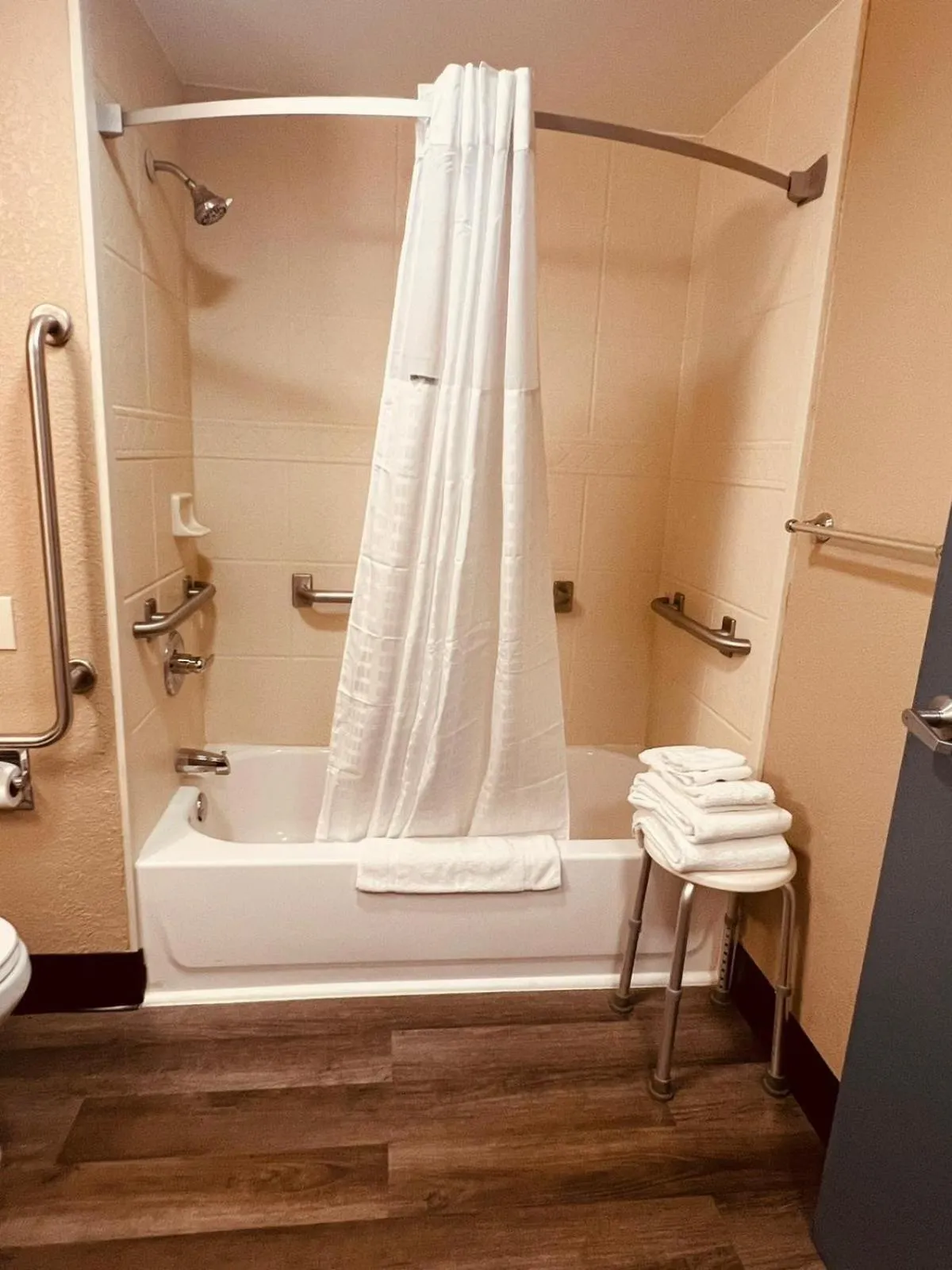 Shower, Bathroom in Super 8 by Wyndham Nyack NY