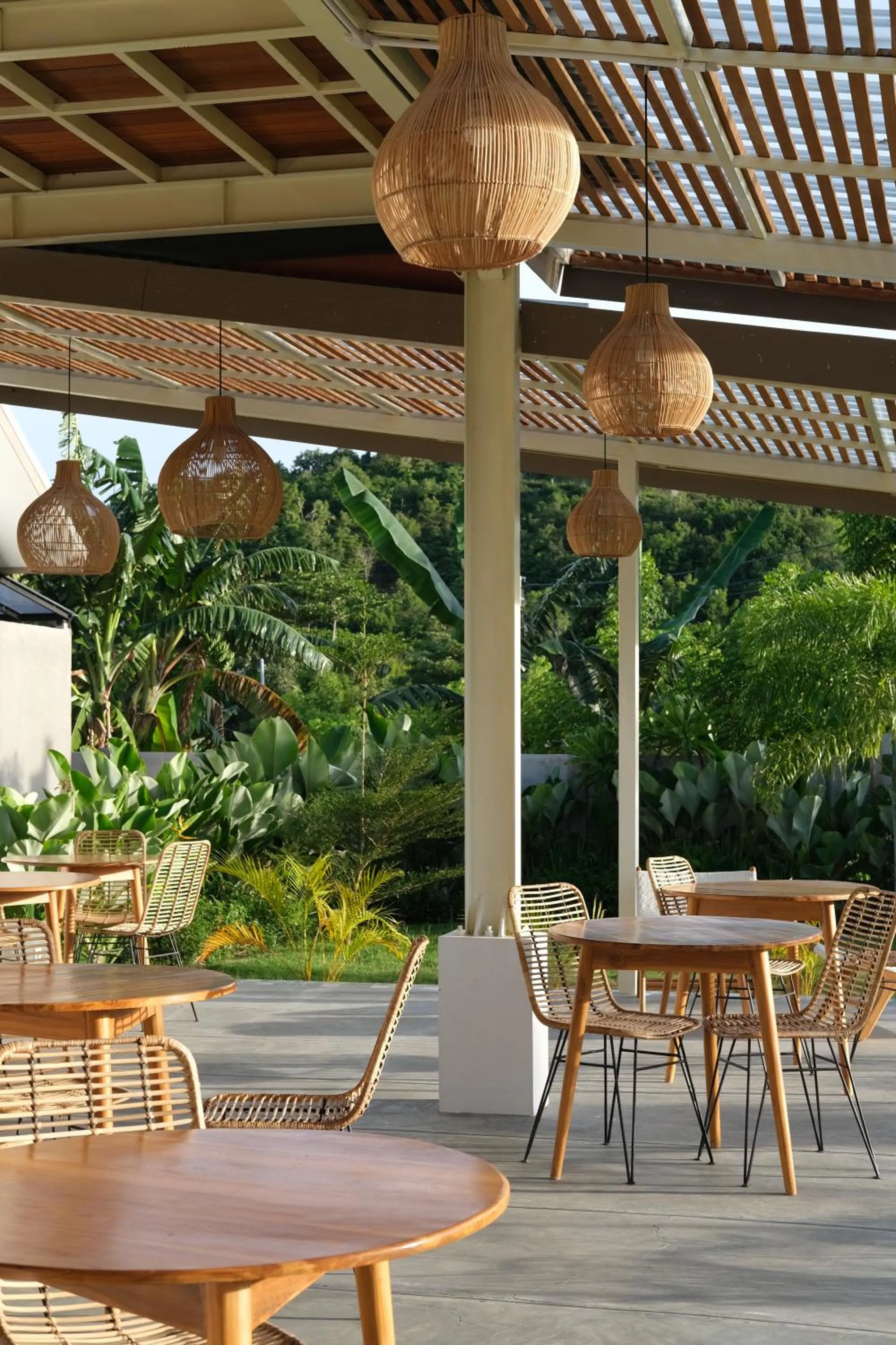 Patio in Suku Lifestyle Hotel & Villas