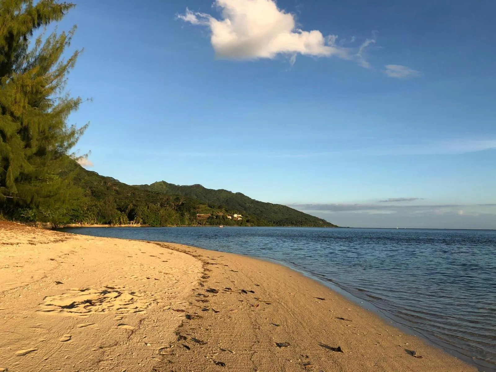 Beach in Residence Vainau Moorea