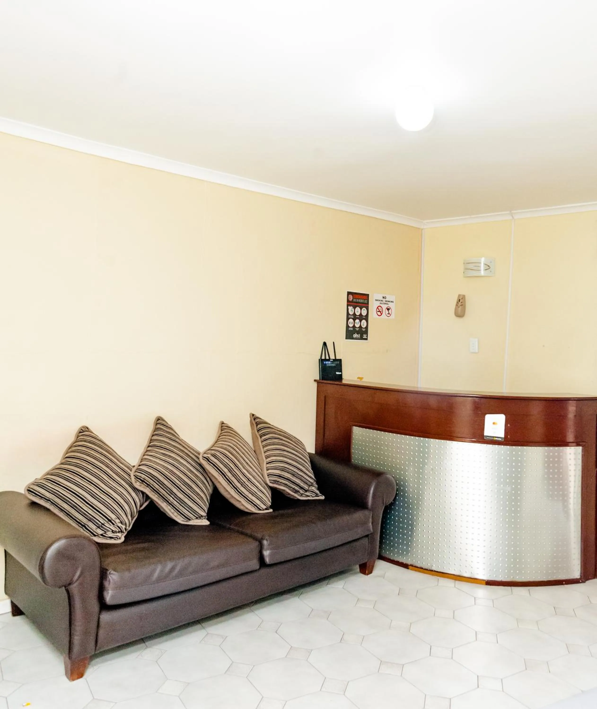 Seating area in Nkosazana Guest House