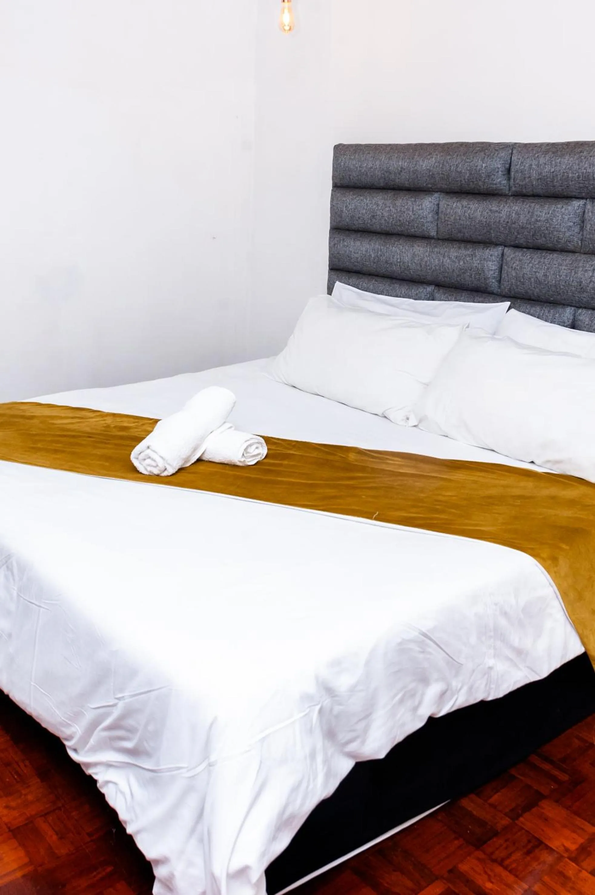 Bed in Nkosazana Guest House