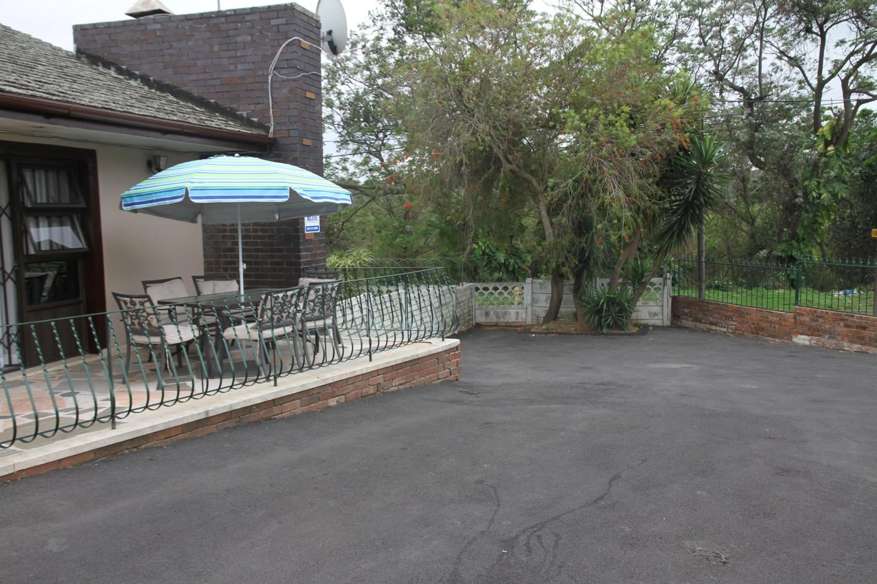 Patio in Nkosazana Guest House